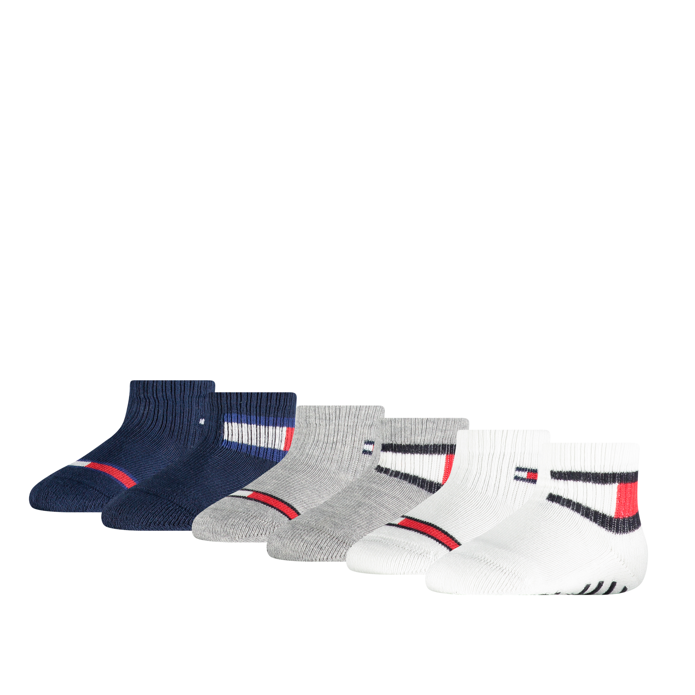 Image of Tommy Hilfiger Socken "TH BABY SOCK 6P FLAG SOCK ECOM" 6 Paar, ABS Anti-Rutsch am Fuss