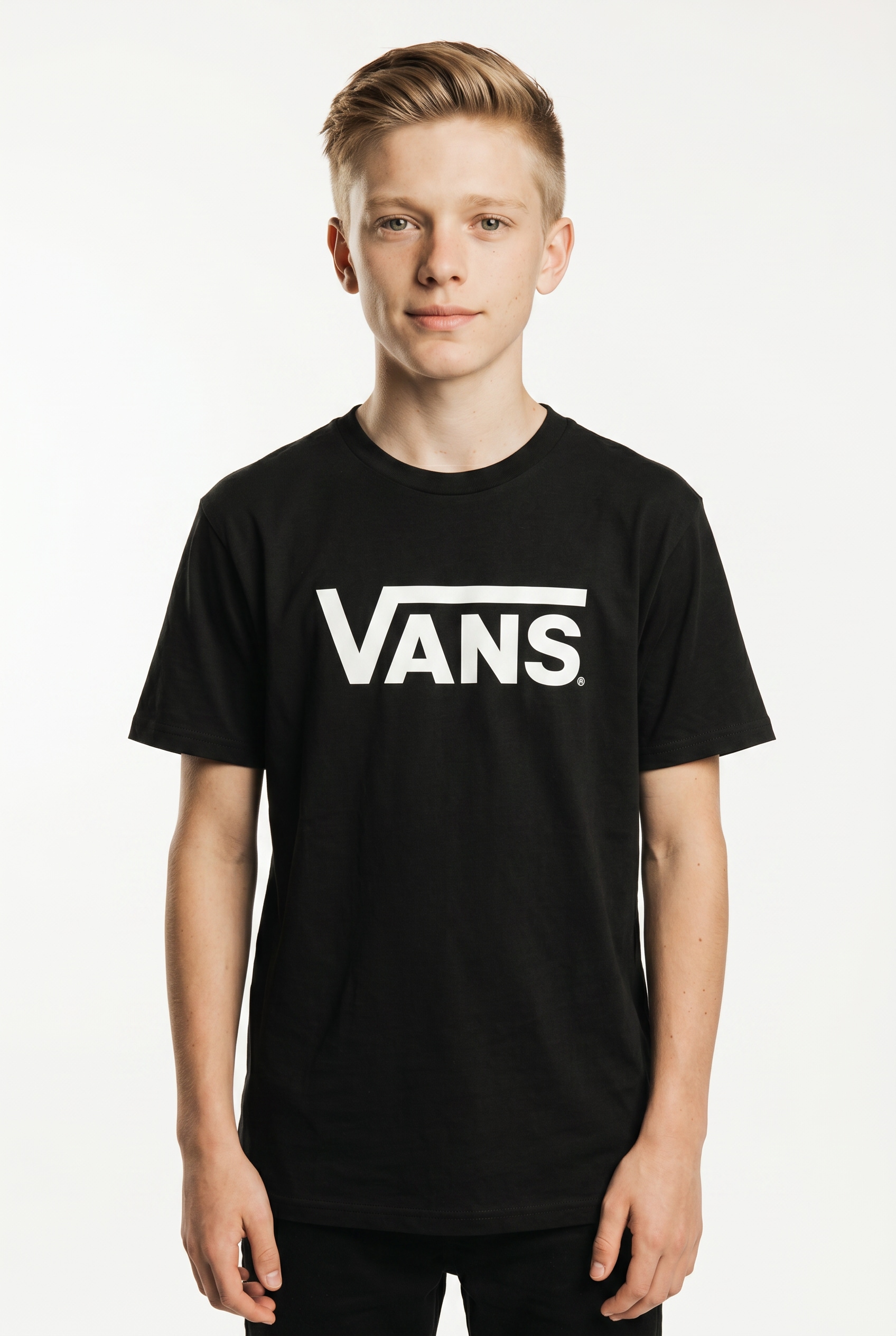 Vans T-Shirt »Stretch Logo SS« für Kinder, mit Logodruck, Kurzarmdesign, aus Baumwolle