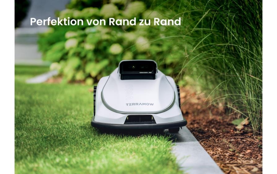   Rasenmähroboter »Terramow V1000 1200 m²«  Kabelloser, KI-gesteuerter Mähroboter