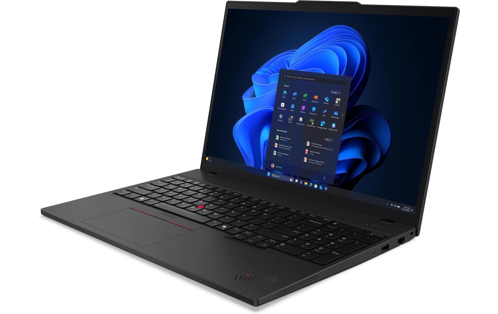 Image of Lenovo Notebook "ThinkPad T16 Gen 4 (Intel)" / 16 ″ Intel Core Ultra 7 1.000 GB SSD