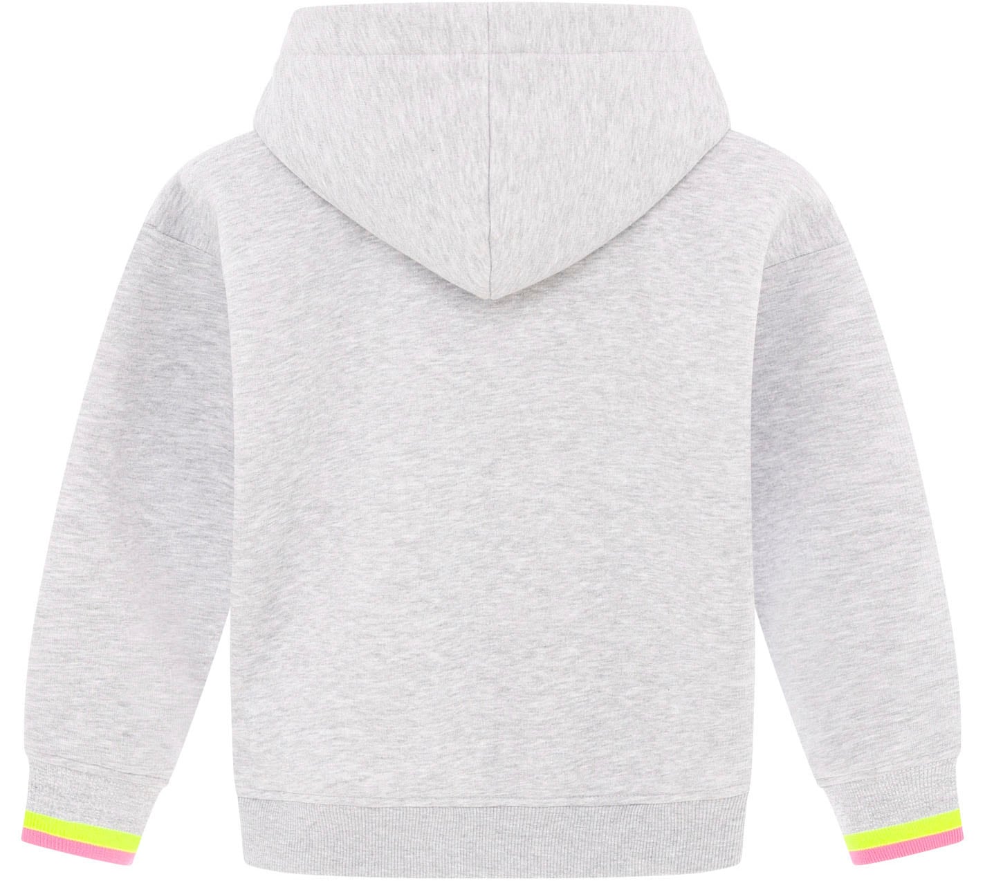 Zwillingsherz Hoodie »"Optimism"KIDS«, mit Smiley, buntem Schriftzug und Details in Neonfarben