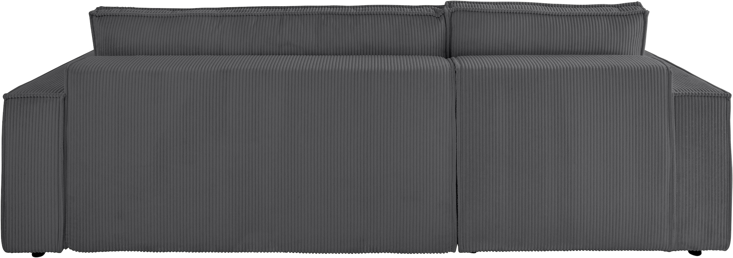 GOODproduct Ecksofa »CASSI L-Form, 241cm - OTTO. Verlässliche Qualität.« Schlaffunktion (133/200) ,Bettkasten, Recamiere links/rechts, Cord