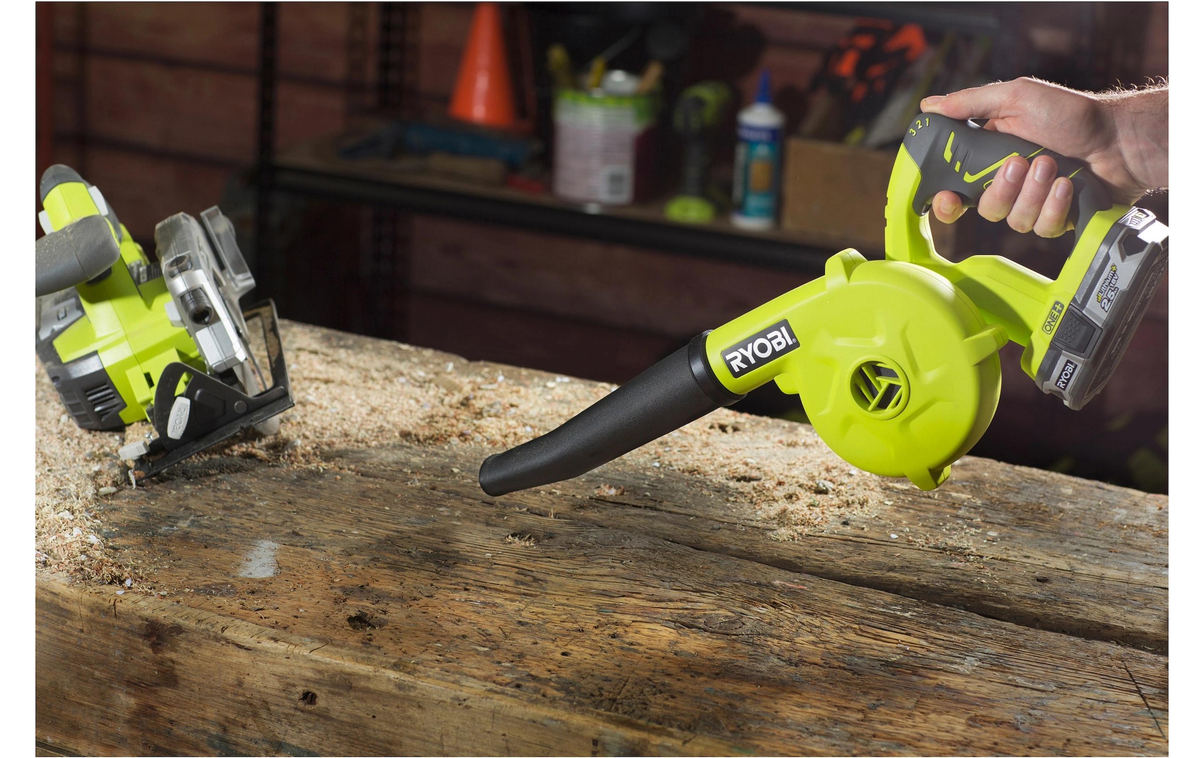 RYOBI Akku-Laubbläser »RYOBI R18 TB-0«