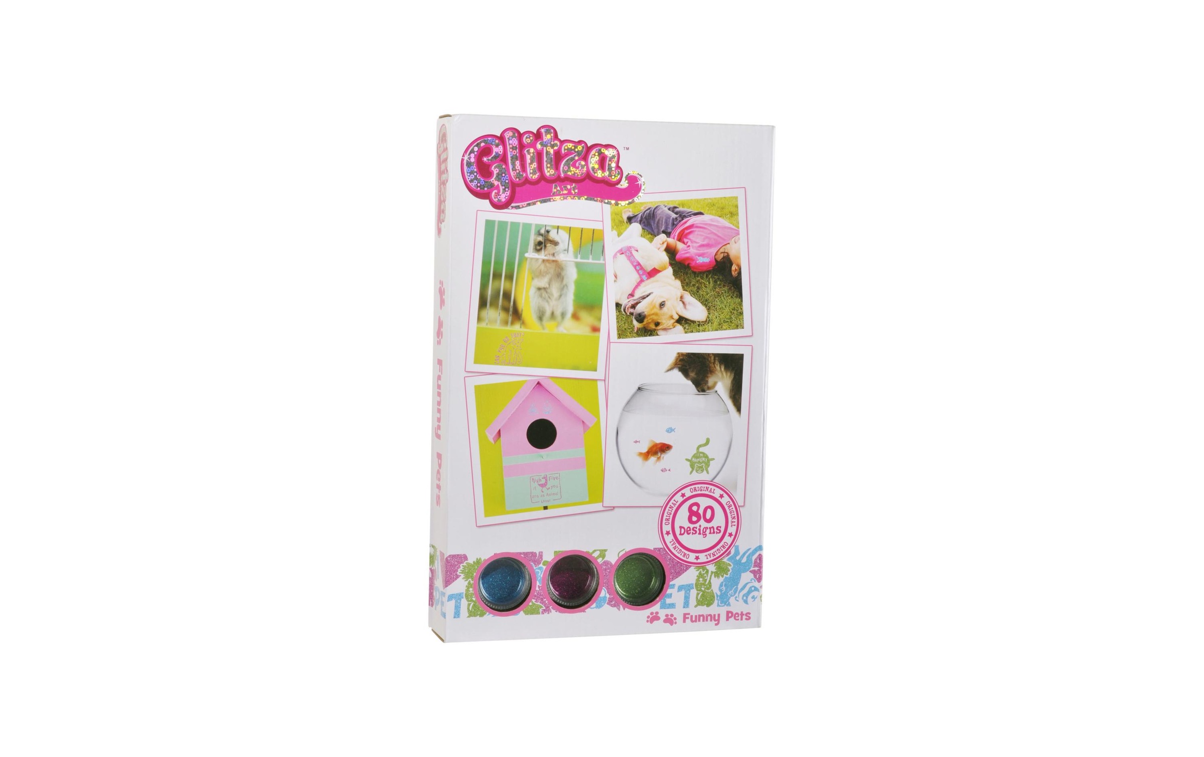 Image of Knorrtoys® Schmuck-Tattoo »GLITZA Starter Set Funny Pets«, (Set), Für alle Oberflächen geeignet bei Ackermann Versand Schweiz
