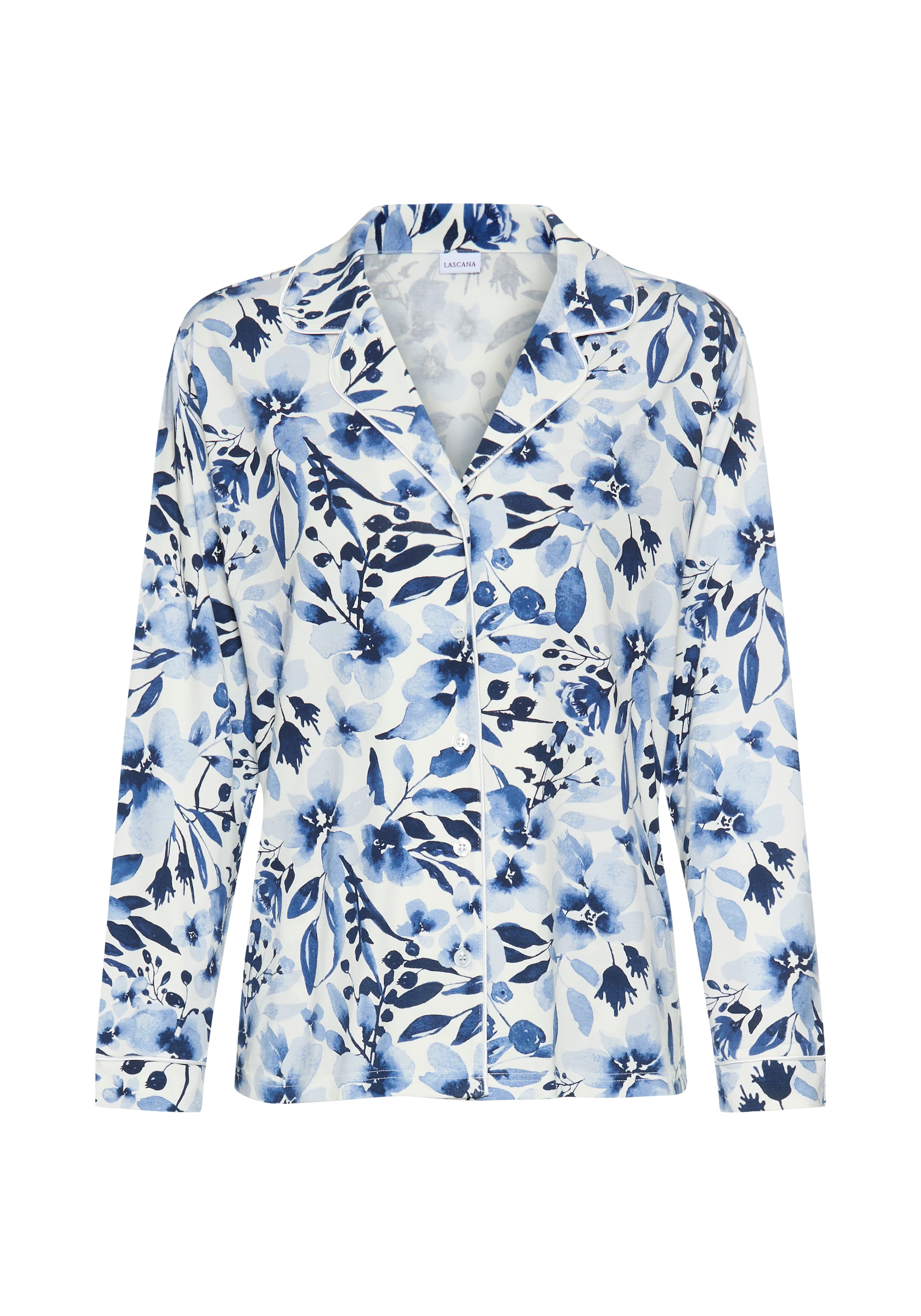 LASCANA Pyjama Ensemble, 2 mit Blumen-Alloverprint