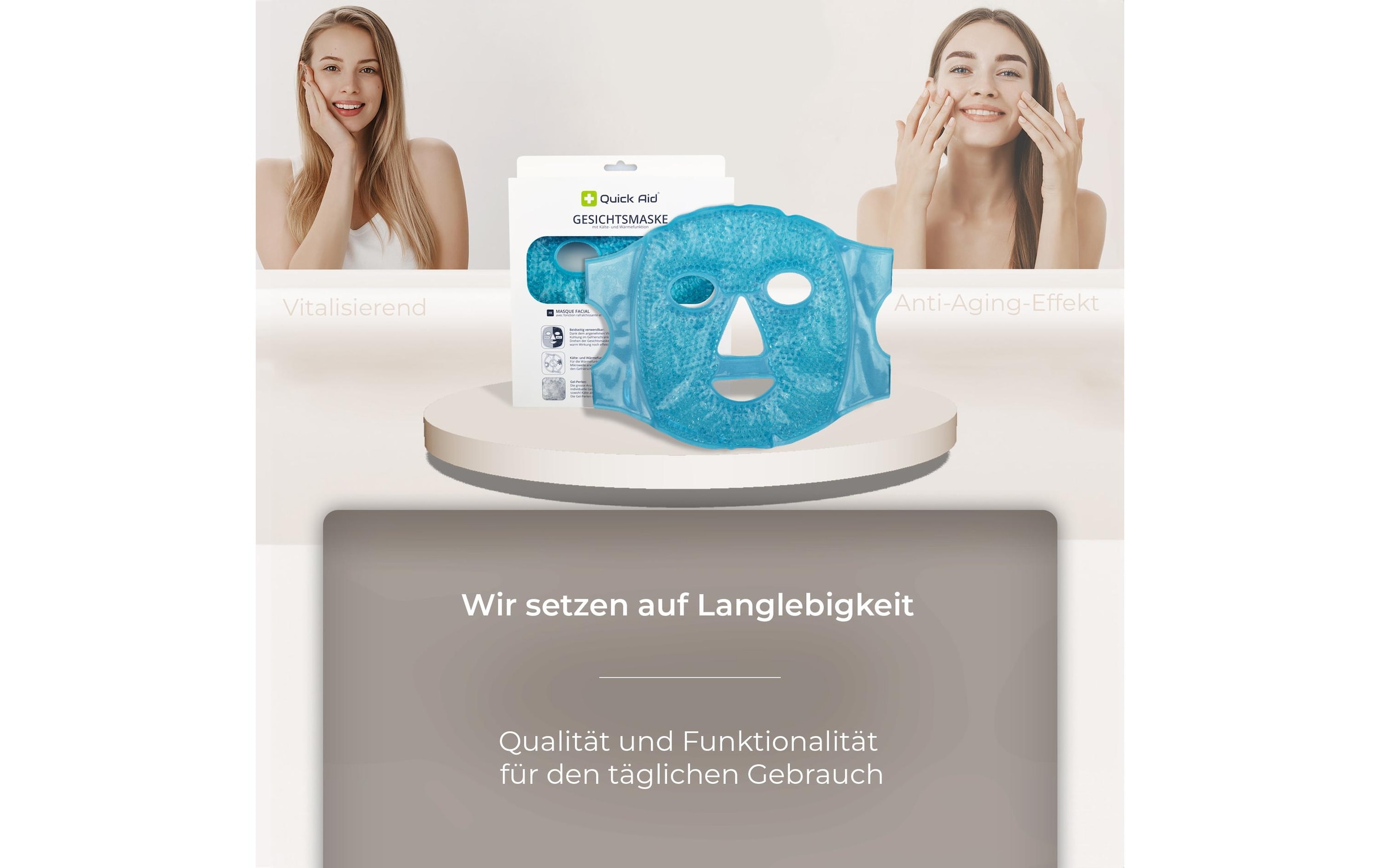 Gesichtsmaske »Quick Aid 1 Stück«