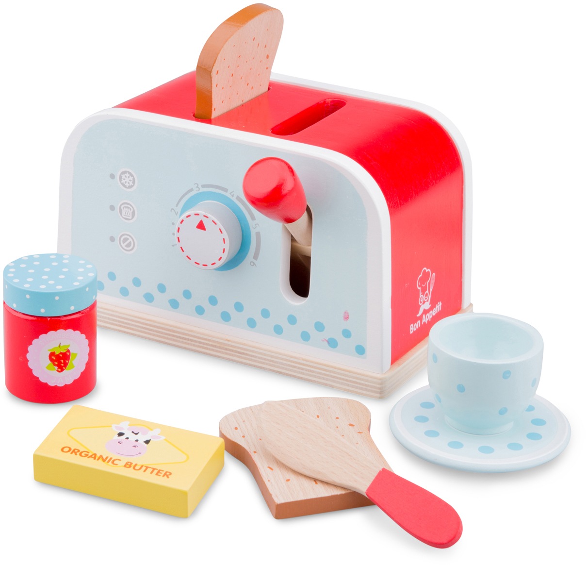 Image of New Classic Toys® Kinder-Toaster »Bon Appetit - Toasterset« bei Ackermann Versand Schweiz