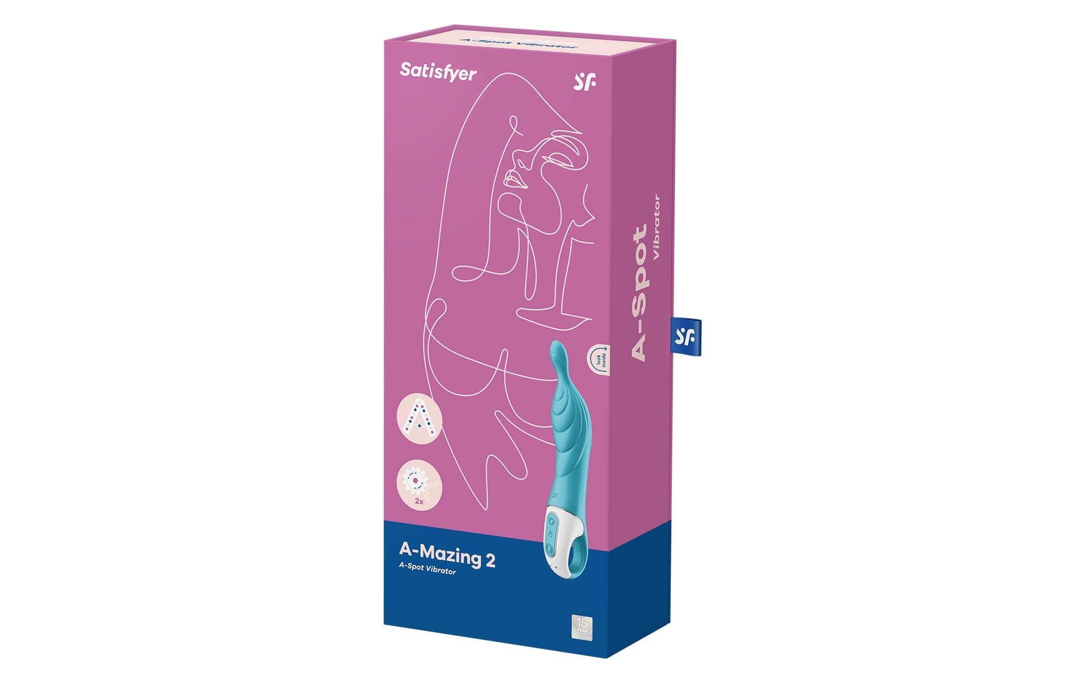 Satisfyer Vibrator »A-Mazing 2 türki«, (1 tlg.)