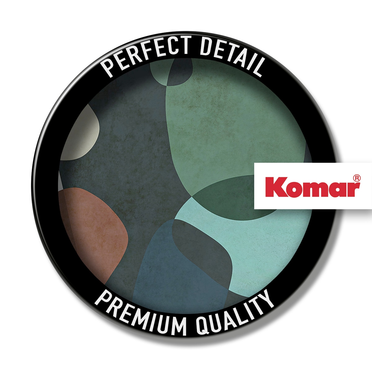 Komar Fototapete »Komar Vlies Fototapete - Form Symbiotic - Grösse 400 x 250 cm« bedruckt glatt