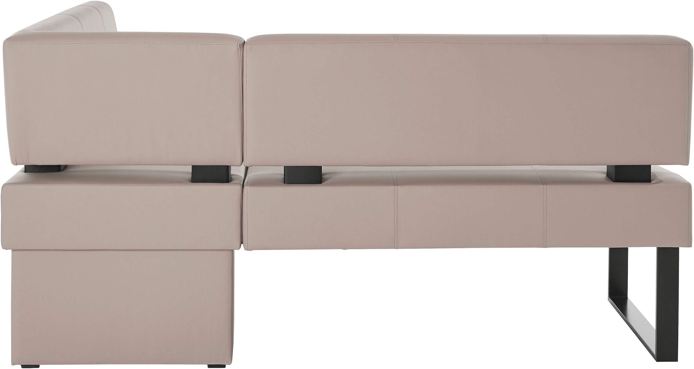 Home affaire Eckbank »Oliver mit Metallgestell, Küchenbank« verschiedene Bezüge Cord Esszimmerbank OTTOs Choice