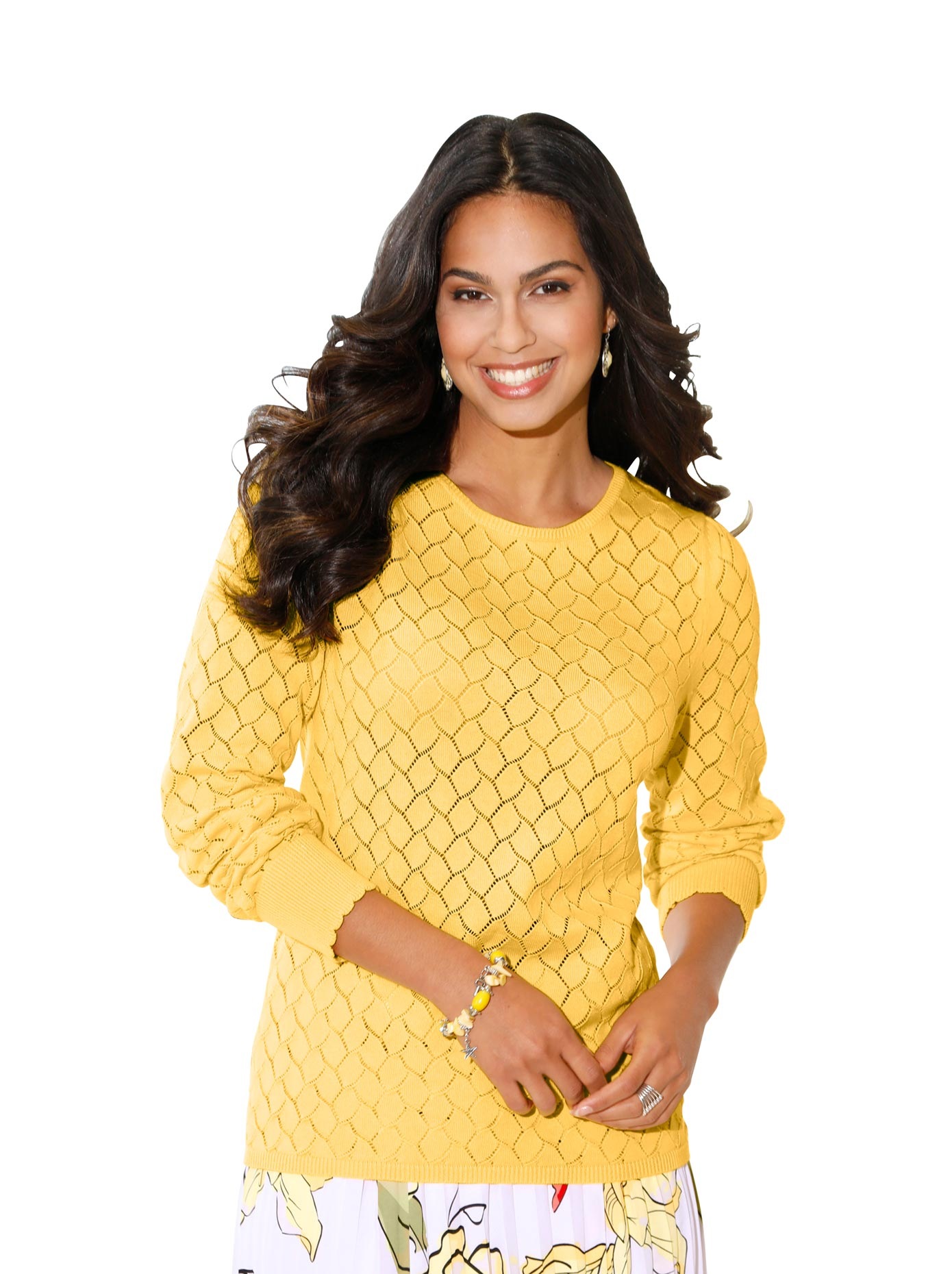 Image of Lady Ajourpullover »Pullover« bei Ackermann Versand Schweiz