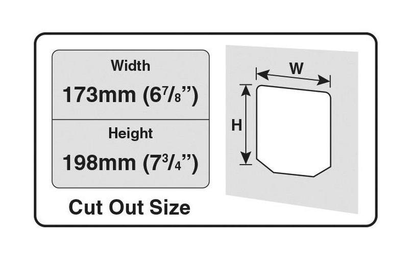 CAT MATE Haustierklappe »Drehverriegelung 4-Wege«