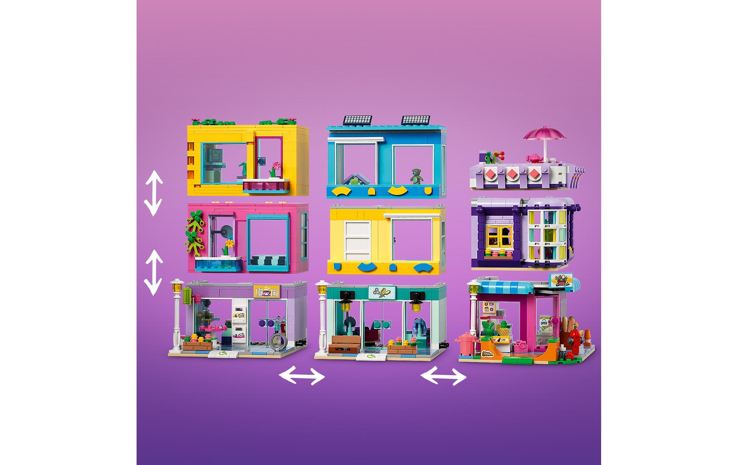 LEGO® Spielbausteine »Wohnblock 41704«, (1682 St.)