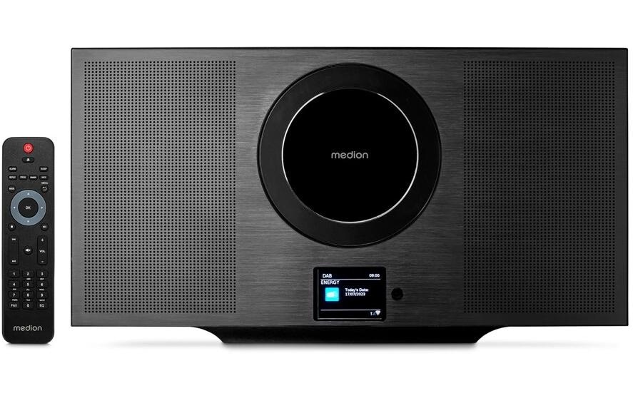 Stereoanlage »P66348 Schwarz«, (Bluetooth Digitalradio (DAB+)-Internetradio-FM-Tuner)