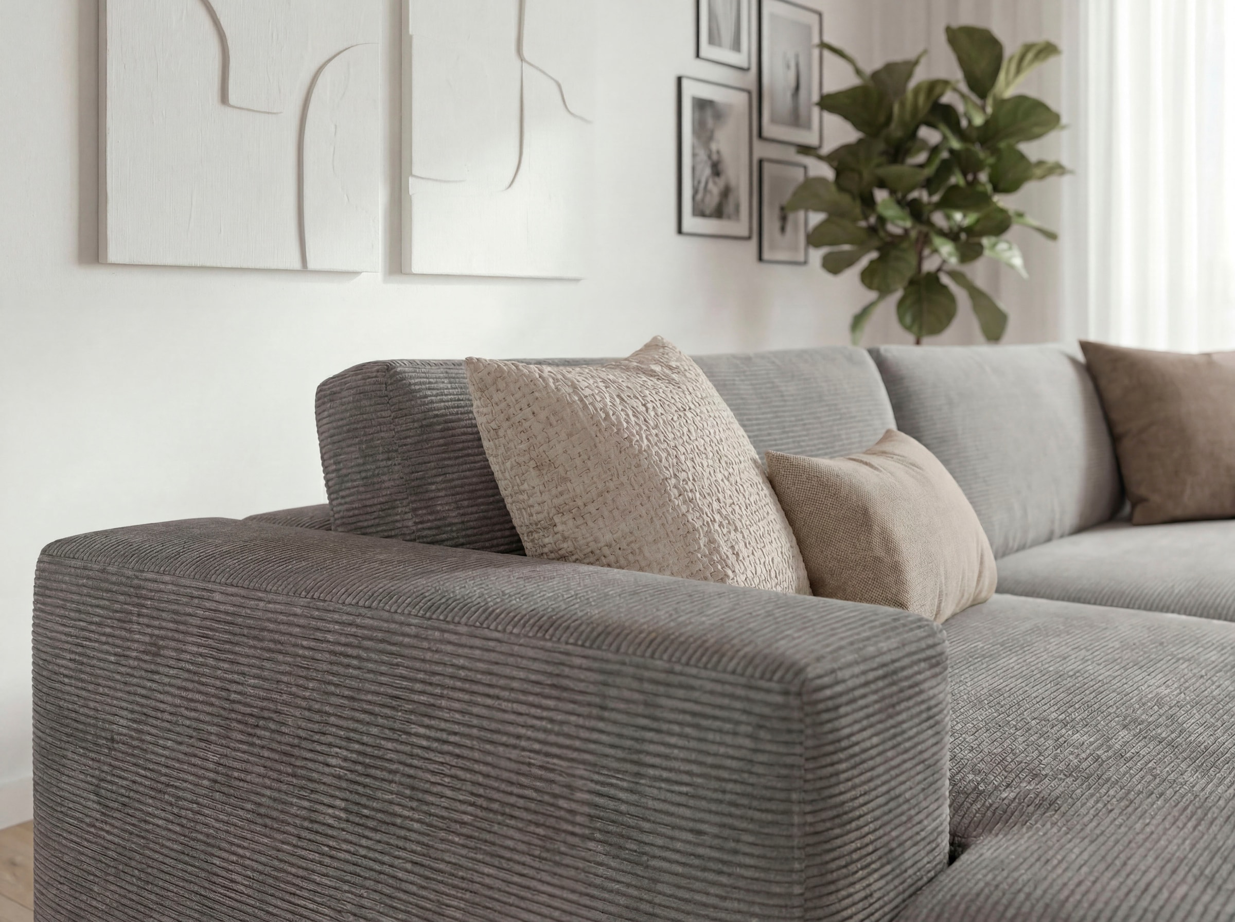 Musterring Canapé de salon »MR LUCIA, die ultimative Lounge-Oase, Breite 300cm, bequem, Mega Sofa« Surface méga, coussins de chambre haut de gamme & confort de luxe
