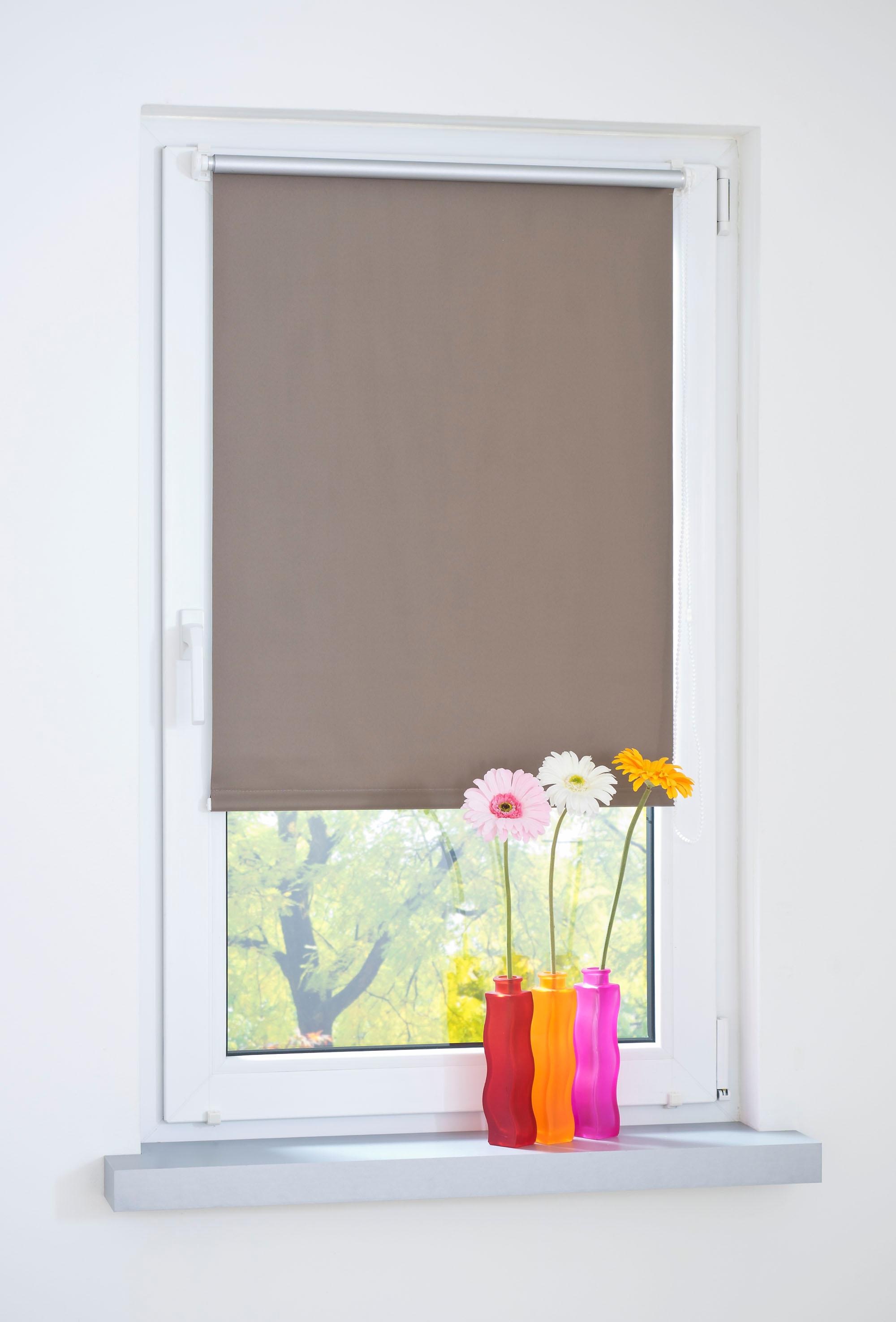 Image of Liedeco Seitenzugrollo, blickdicht, energiesparend, ohne Bohren bei Ackermann Versand Schweiz