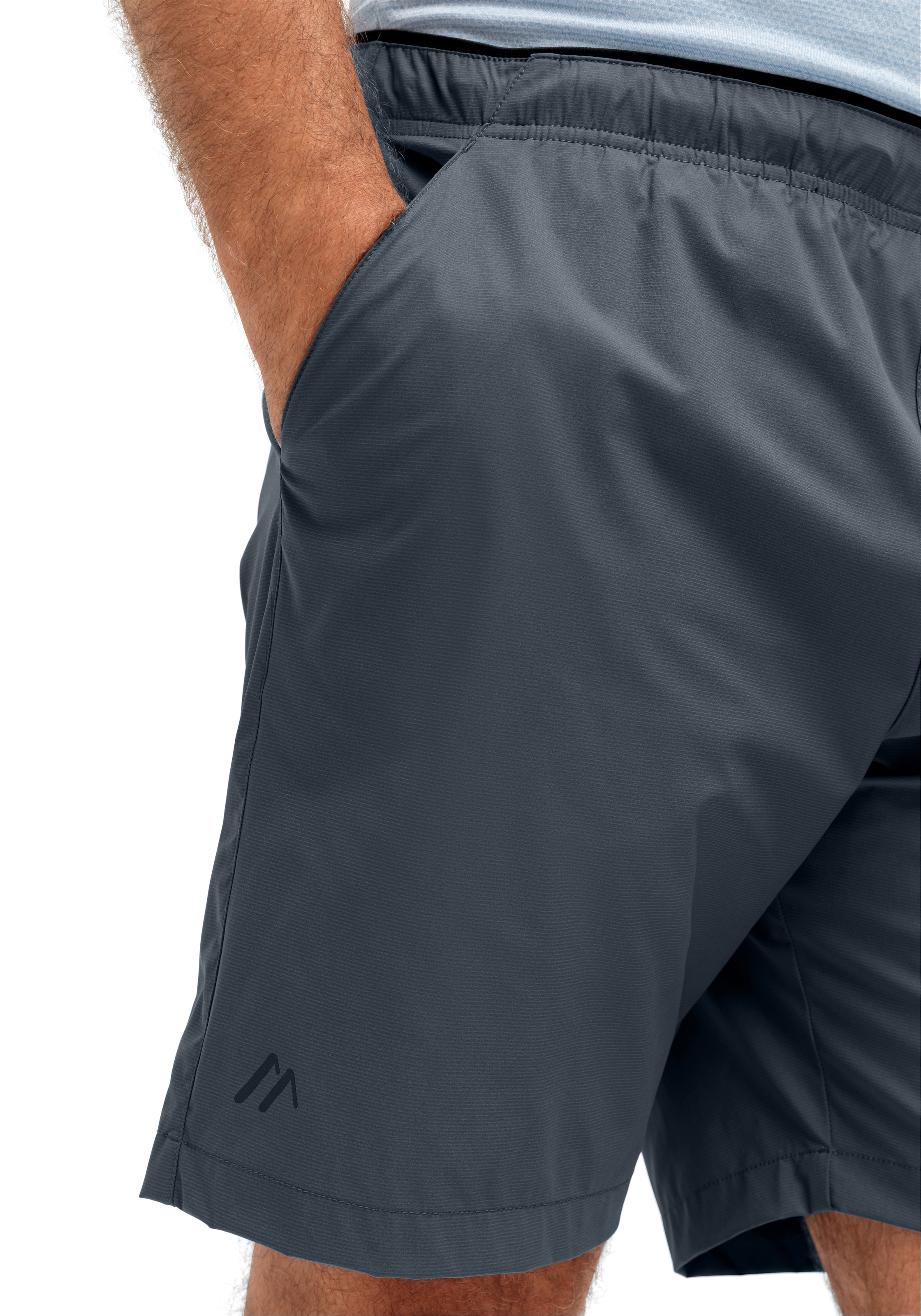 Maier Sports Pantalon de plein air »Fort Shorts M«  kurze Hose Herren, luftige Wanderhose, leichte Outdoorhose, Reg Fit