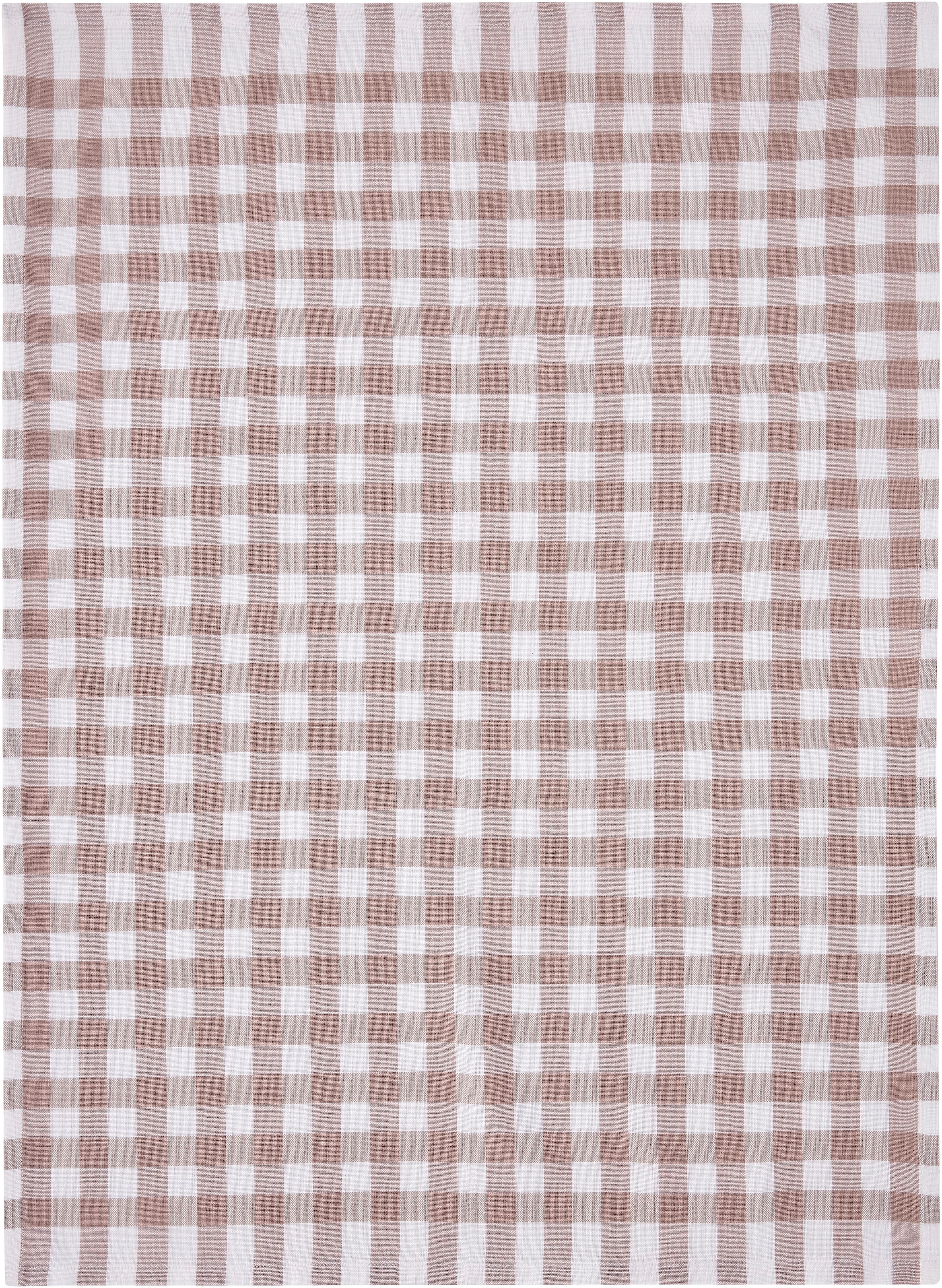GOODproduct Chiffon à vaisselle »Ravven« 100 % coton, 70 × 50 cm, lot de 3, choix de couleurs, carreaux, rayures