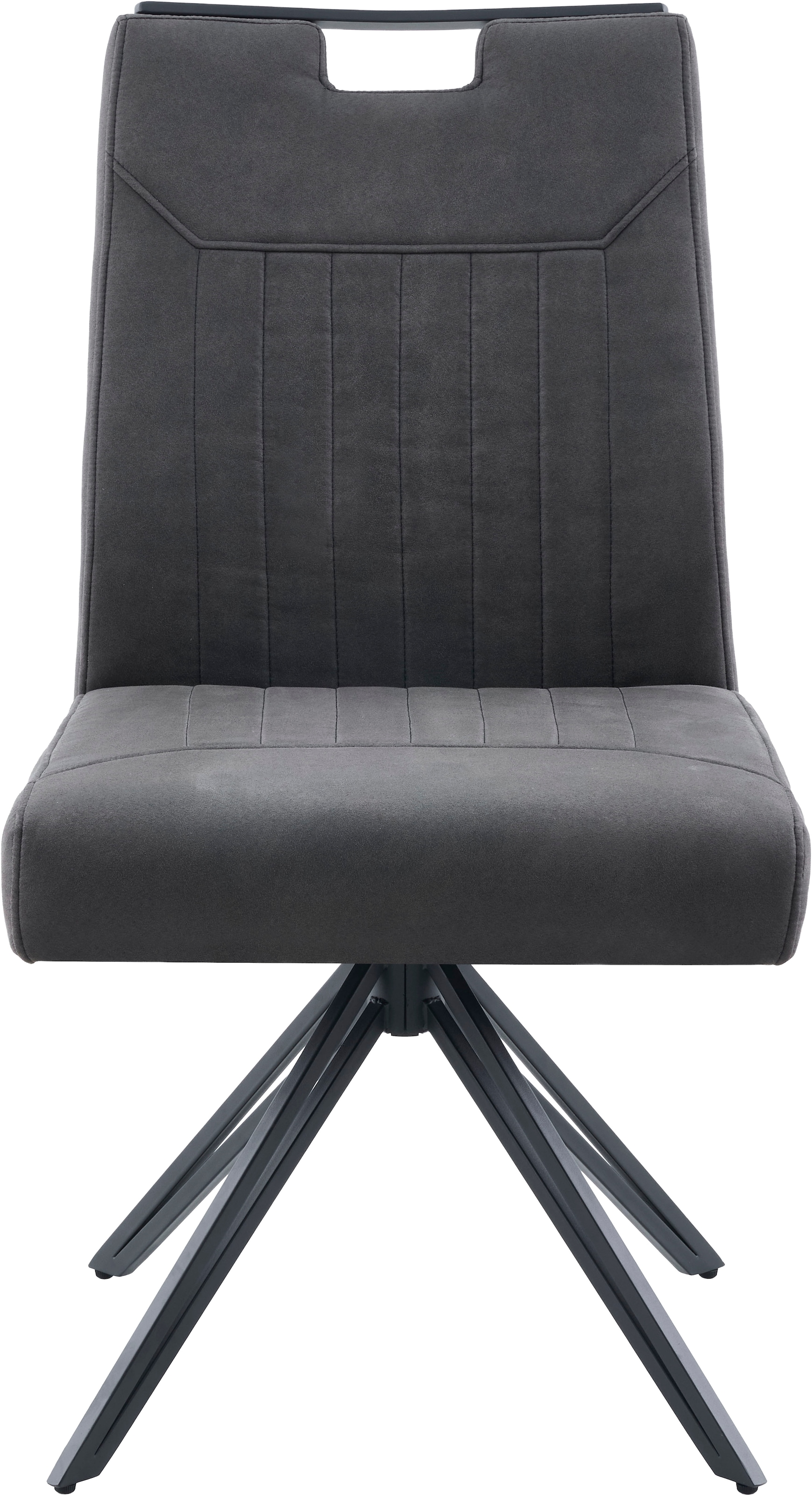 HELA Chaise à 4 pieds »MAGGY« () 1 cuisXXL Sitzbreite, 360° drehbar, V-Fuss, Federkorb, 200kg belastbar
