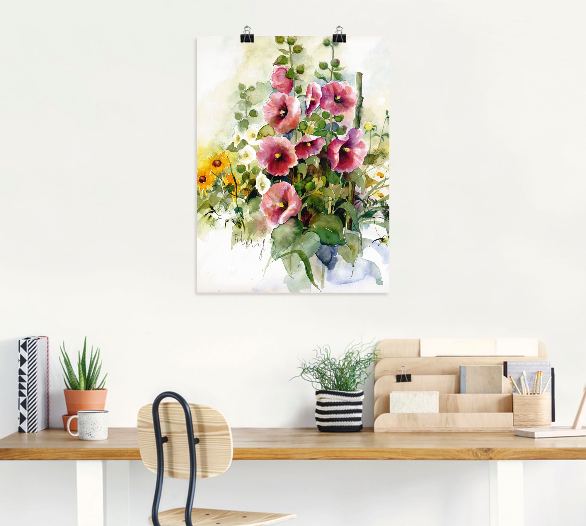 Artland Wandbild »Blumen Zusammenstellung I« Blumen 1 Stk. tlg. als Leinwandbild, Poster in verschied. Grössen