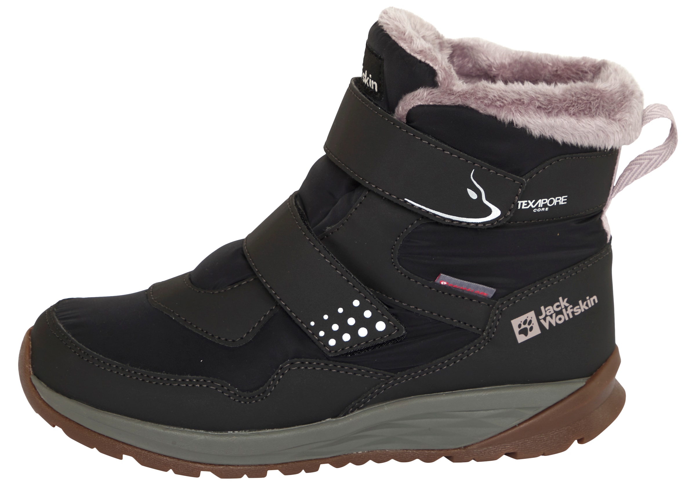 Jack Wolfskin Winterboots »POLAR BEAR-G TEXAPORE MID VC K«  Snowboots, Winterstiefel, Winterschuhe, wasserdicht & gefüttert