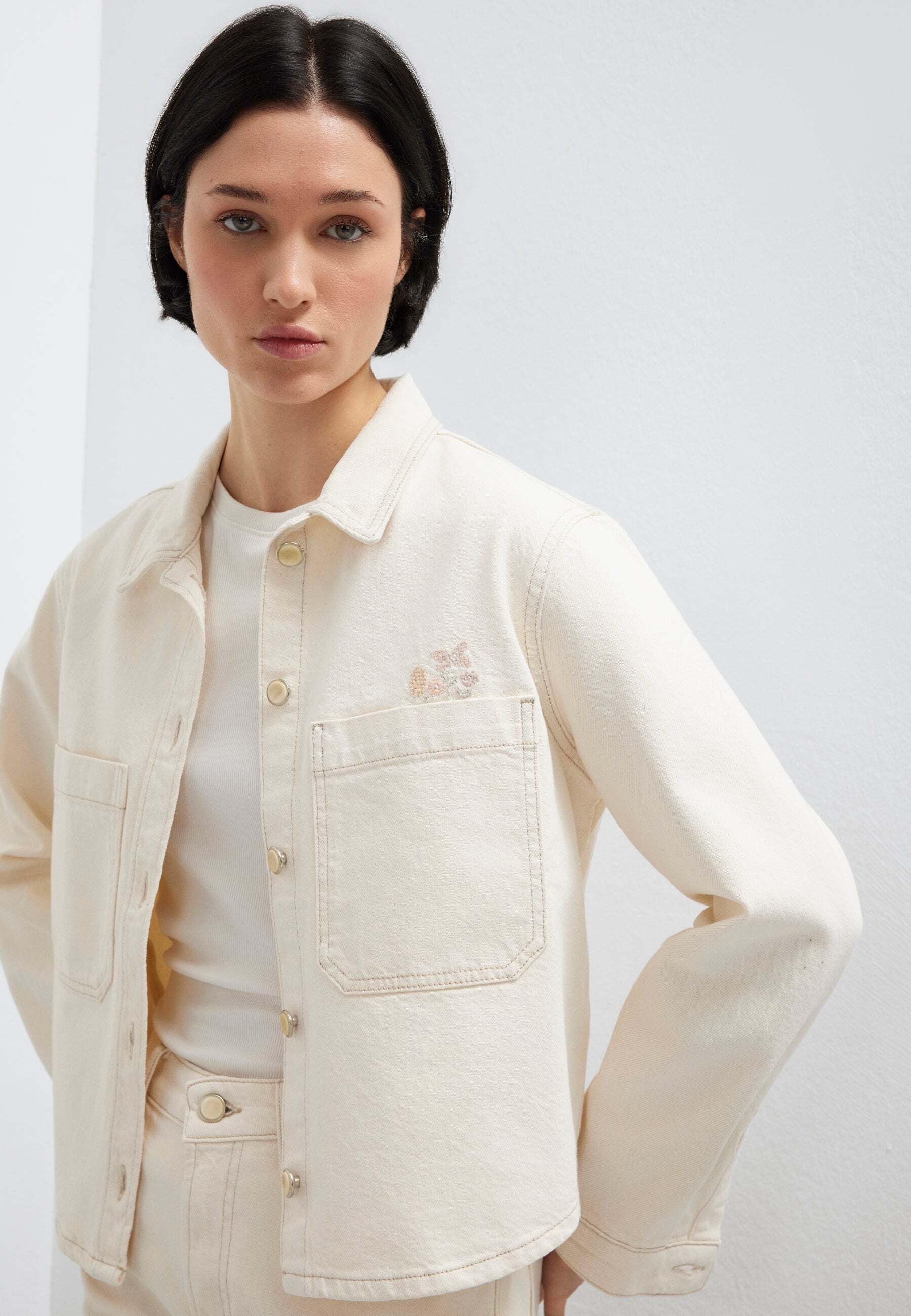 Mavi Blouse en jean »Mavi Jeanshemd Paola«