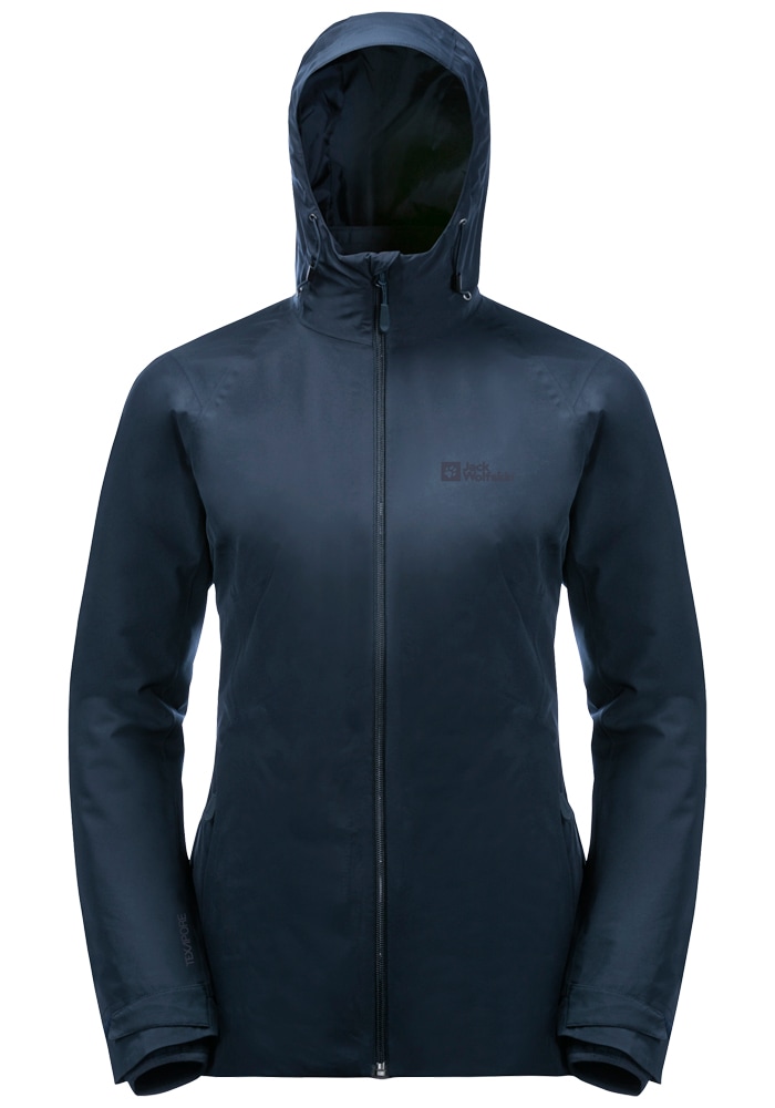 Jack Wolfskin 3-in-1-Funktionsjacke »GLAABACH 3IN1 JKT W«, (2 teilig), mit Kapuze