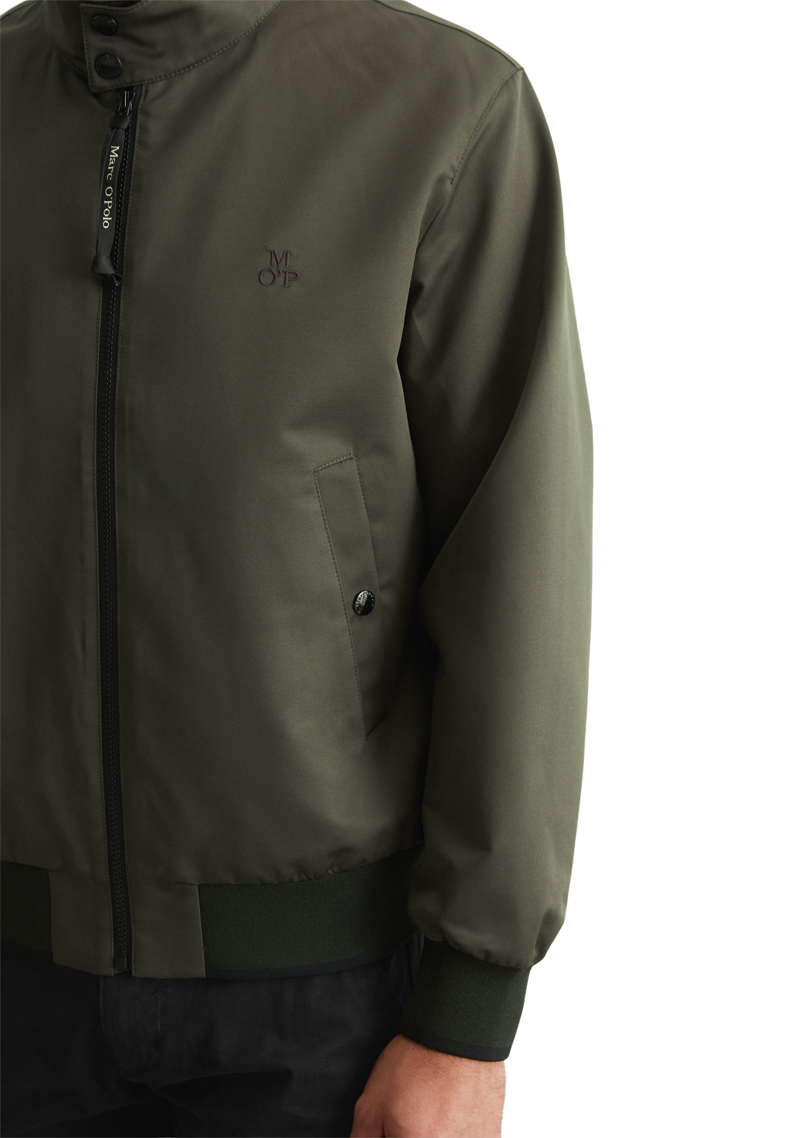 Marc O'Polo Blouson, Stehkragen mit Druckknopfverschluss