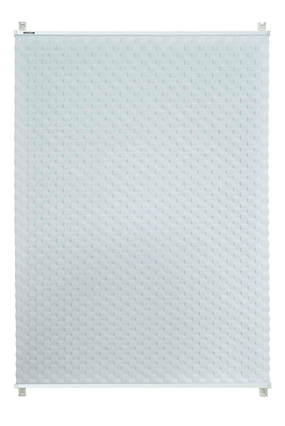 K-HOME Plissé »Diamantplissee von K-home, 3D-Effekt, patentiertes Design« protection contre la lumière Aucun perçage requis sous tension
