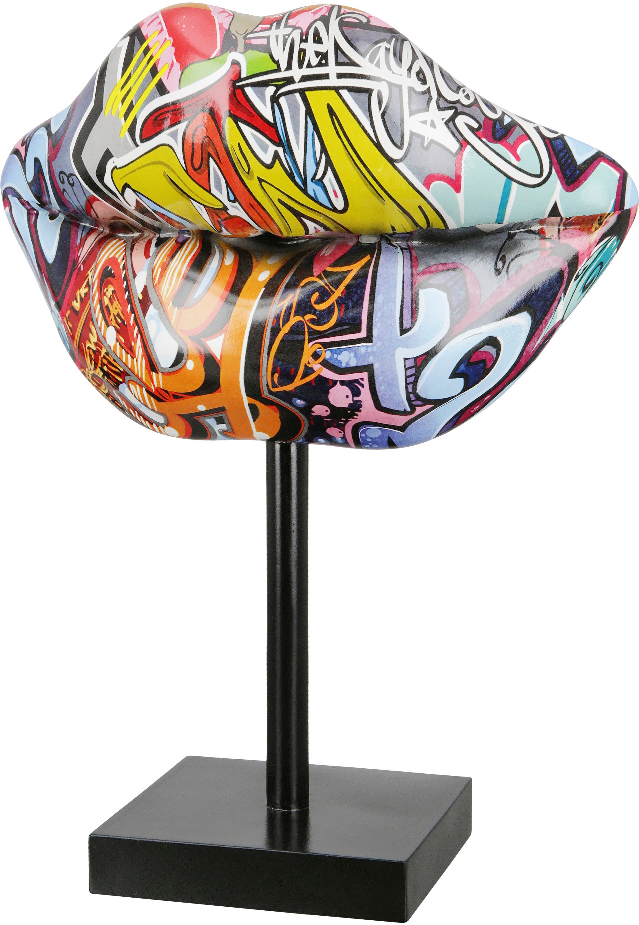 Image of Casablanca by Gilde Dekofigur "Skulptur Kiss Street Art"