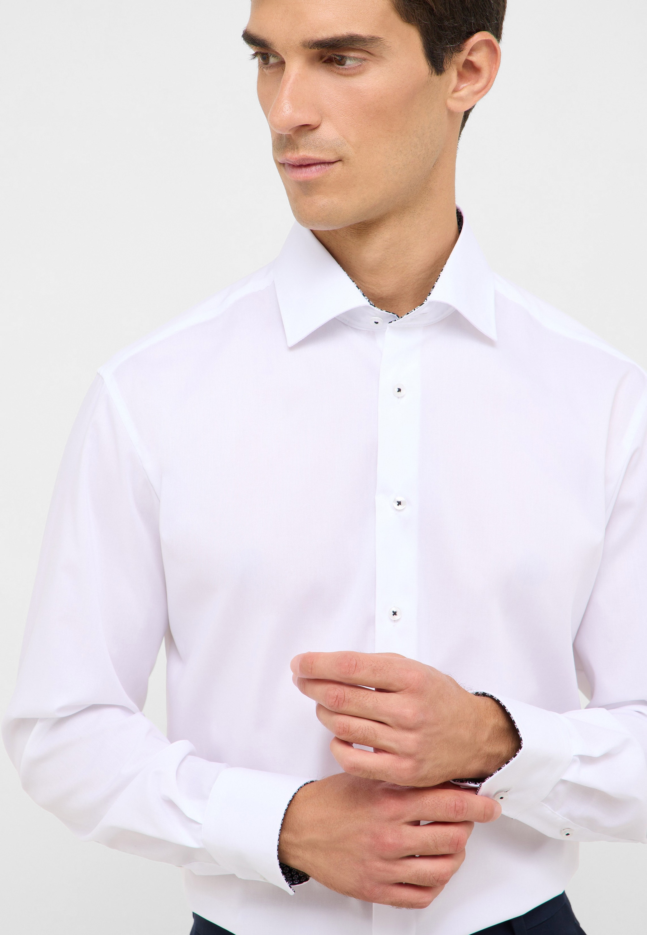 Eterna Chemise à manches longues »MODERN FIT« NON IRON (sans repassage)