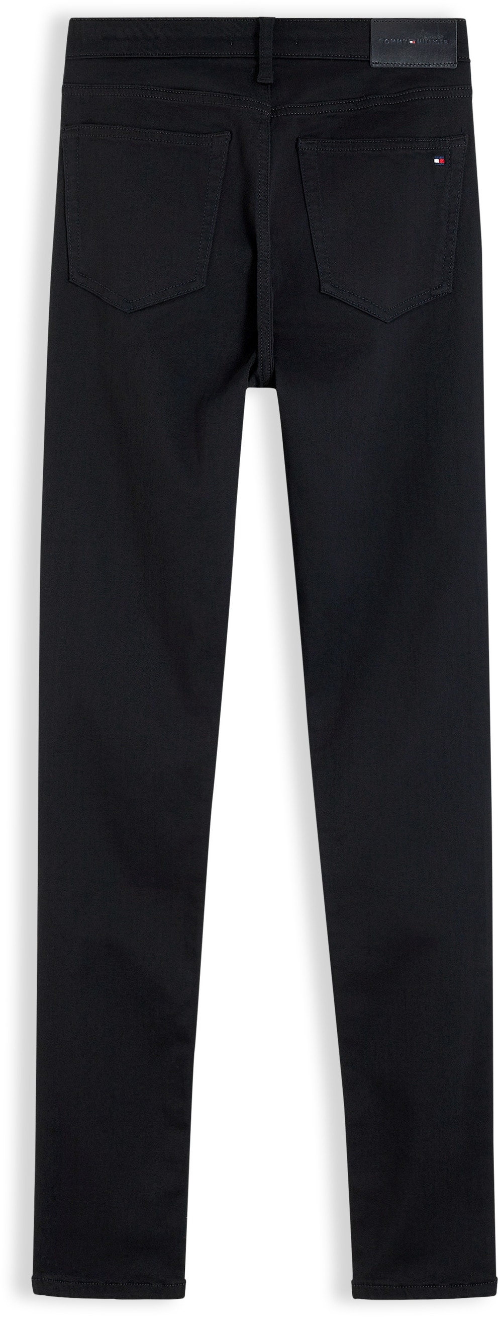 Tommy Hilfiger Jeans skinny »COMO MID RISE SKINNY STAY BLACK« Mélange de coton, taille régulière