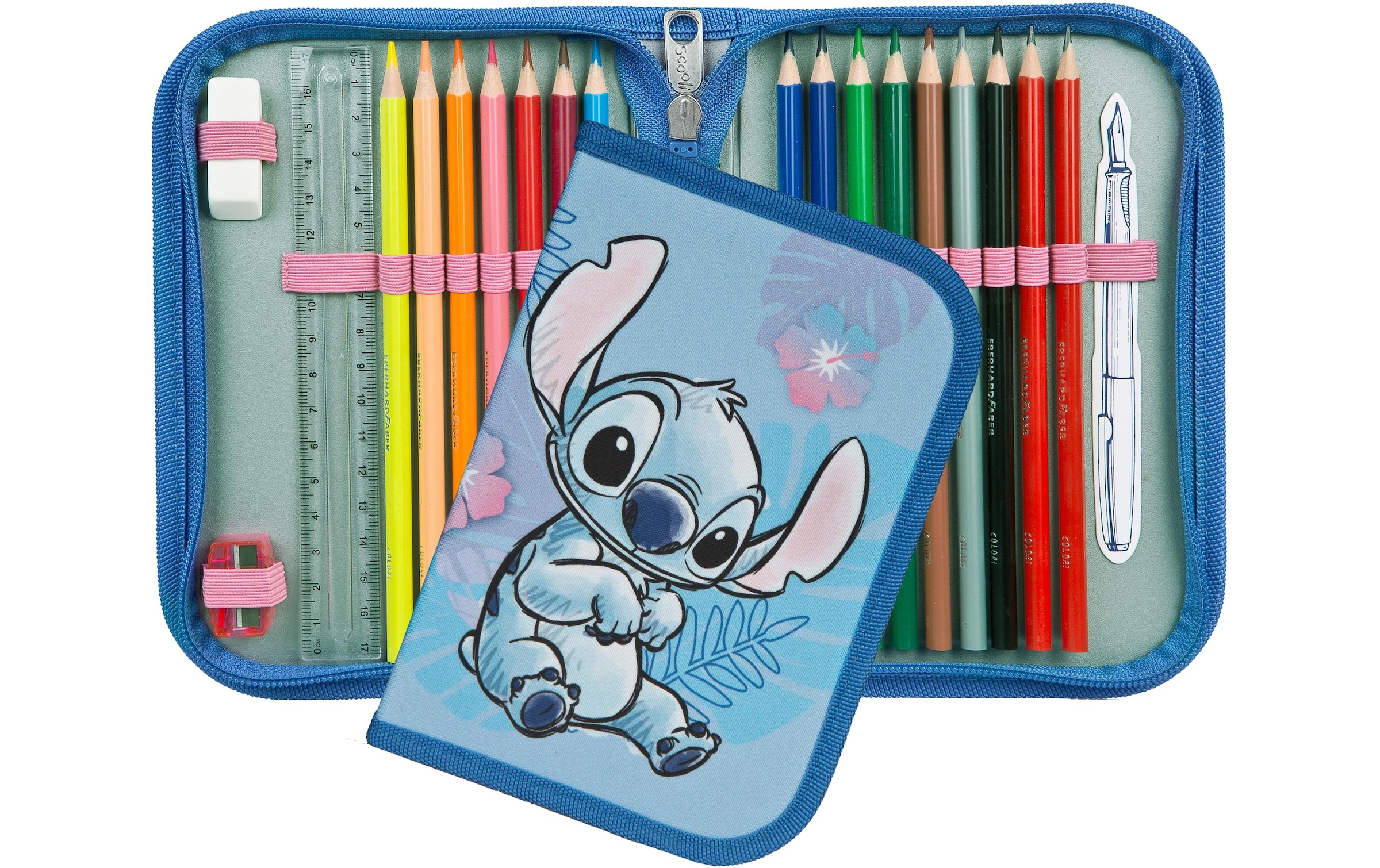 Scooli Schulranzen »5-teilig Lilo & Stitch, 18 l«