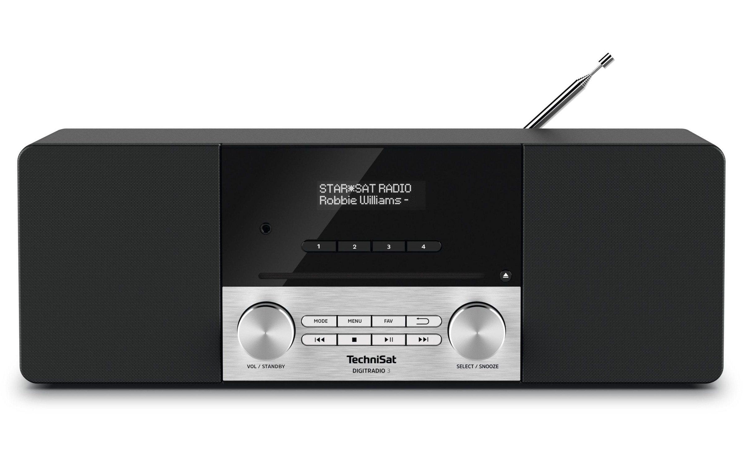 TechniSat Digitalradio (DAB+) »3«, (Digitalradio (DAB+)-FM-Tuner)
