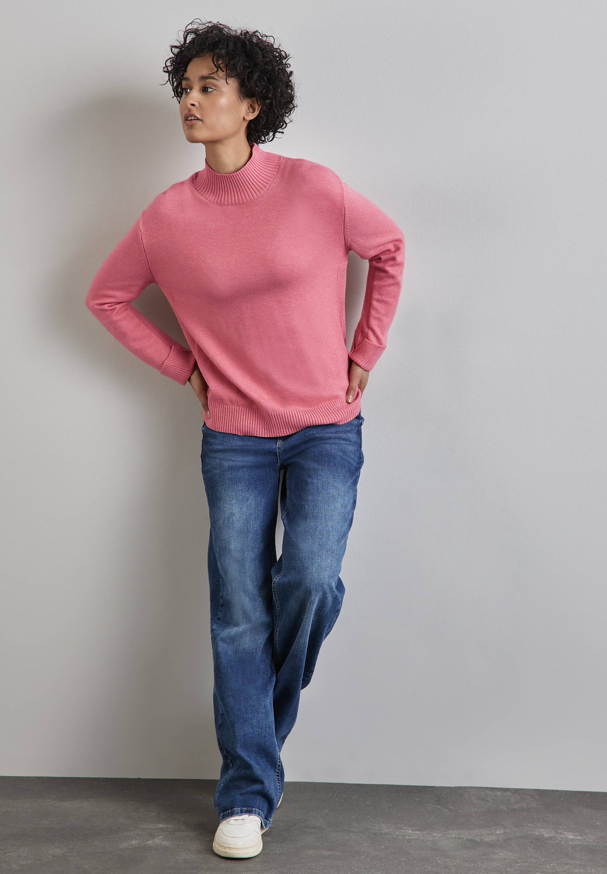 STREET ONE Strickpullover, mit Turtleneck