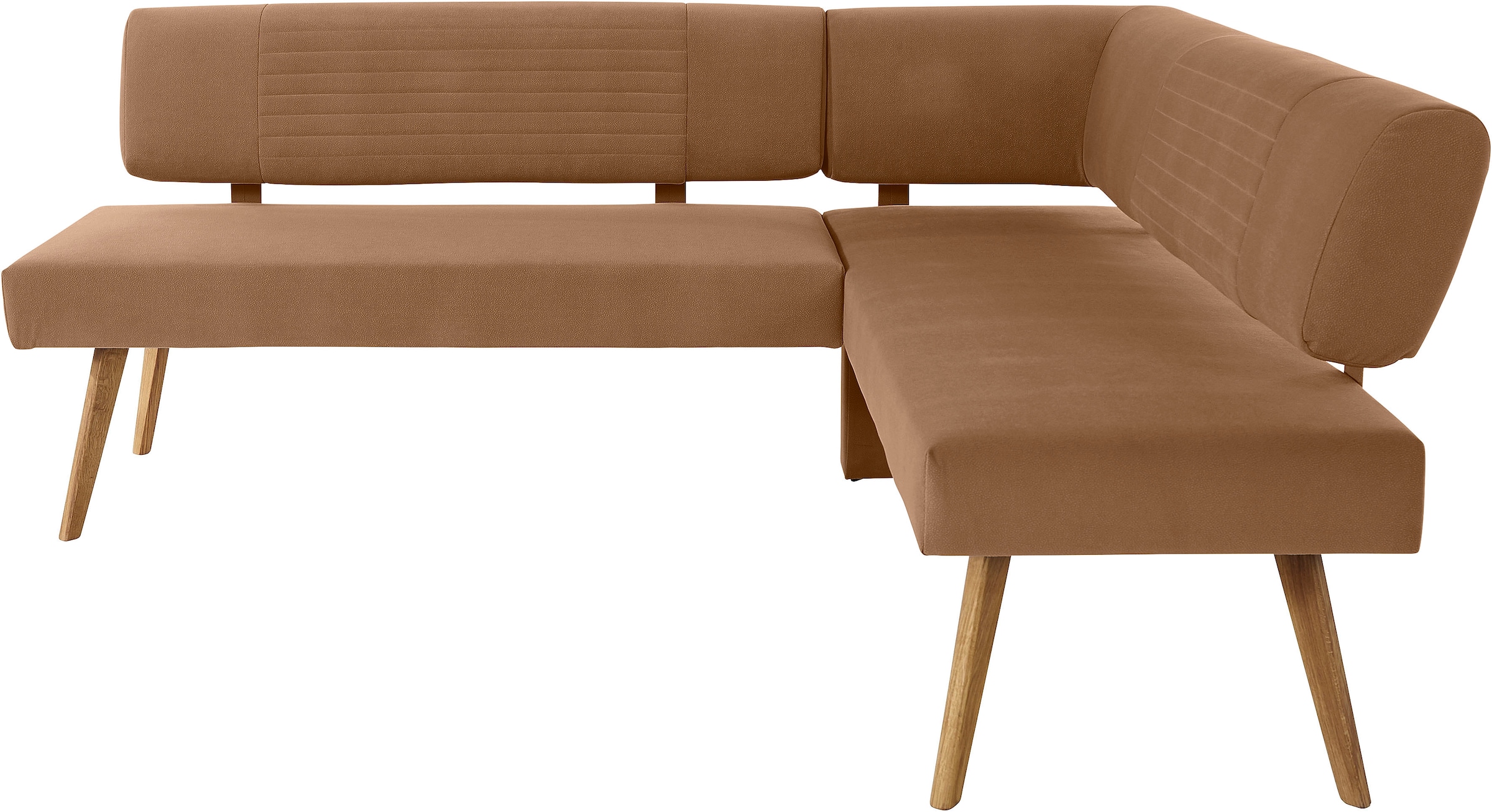 GOODproduct Eckbank »Alessja«, Breite langer Schenkel 192 oder 212 cm, Gestell aus Eiche Massivholz