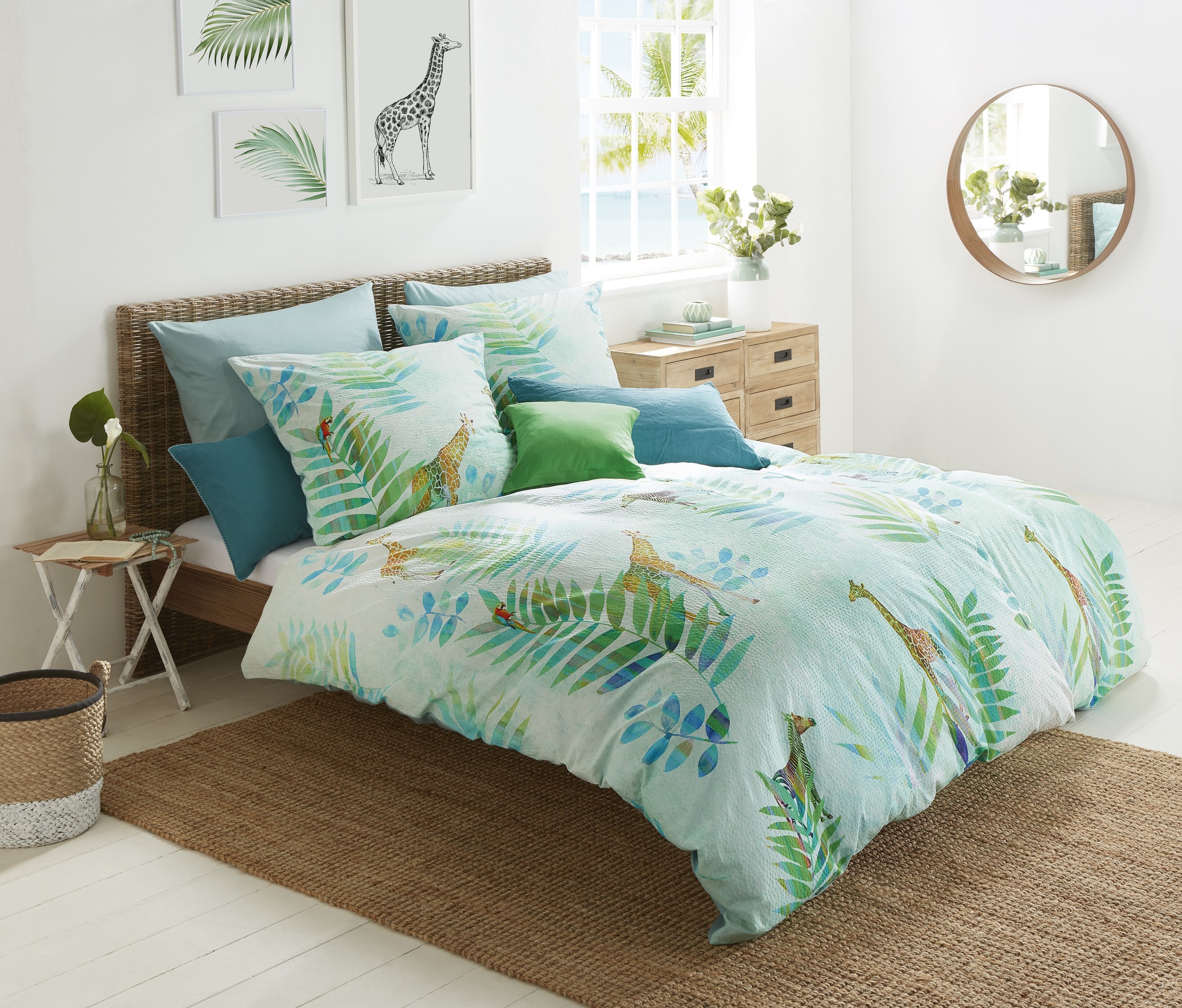 Image of fleuresse Wendebettwäsche »Bali D 4098 (2tlg.)«, (2 tlg.), Tierische Einblicke bei Ackermann Versand Schweiz