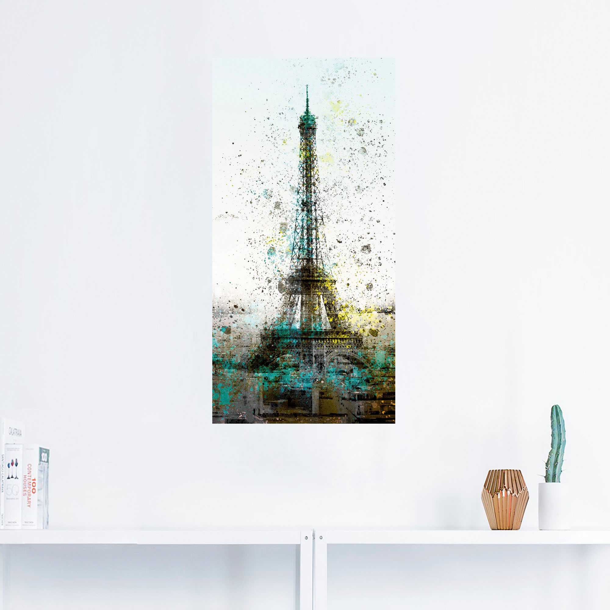 Artland Wandbild »Paris Eiffelturm I«, Gebäude, jetzt Leinwandbild, Wandaufkleber Grössen (1 kaufen oder versch. Alubild, St.), Poster als in