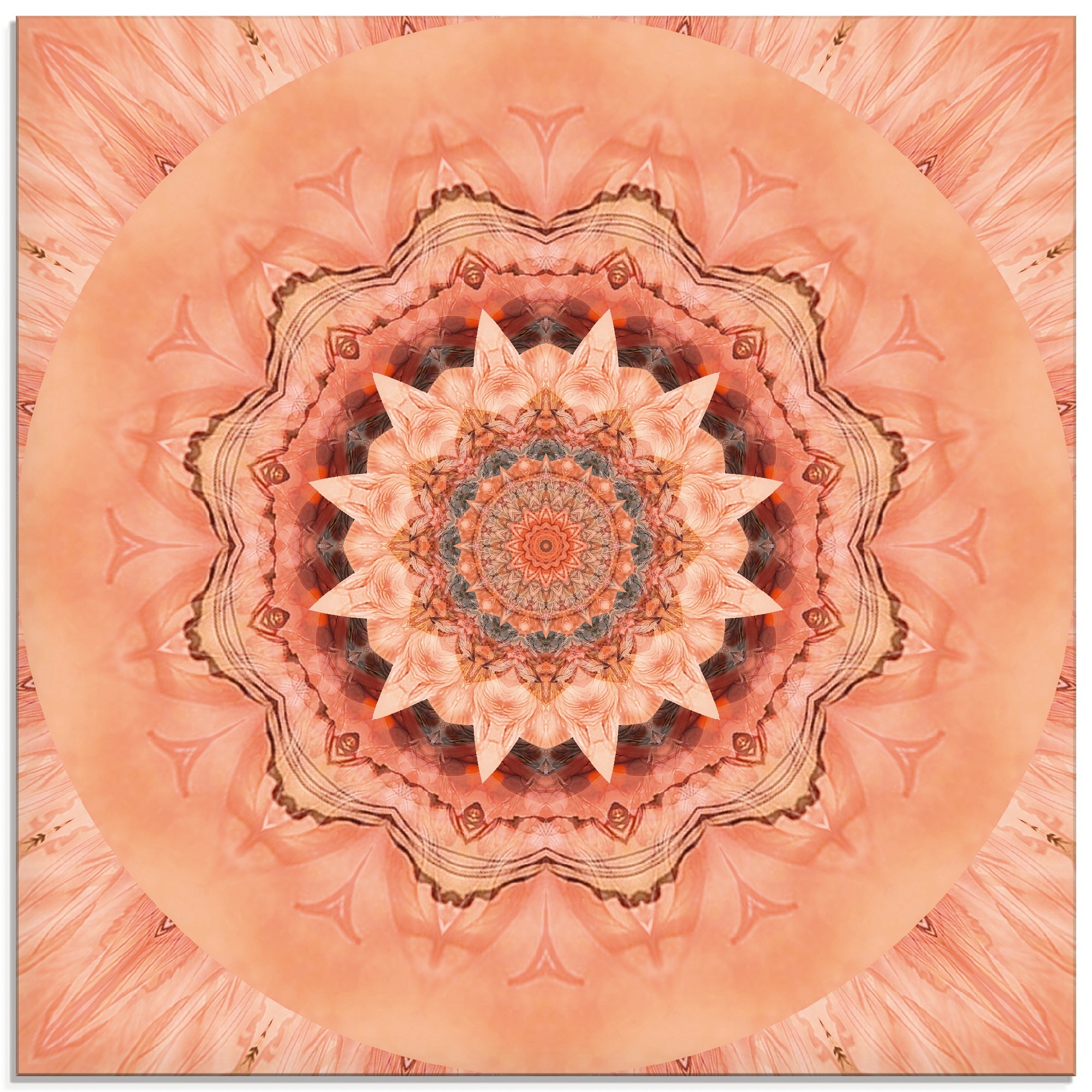 Image of Artland Glasbild »Mandala Barmherzigkeit«, Muster, (1 St.) bei Ackermann Versand Schweiz