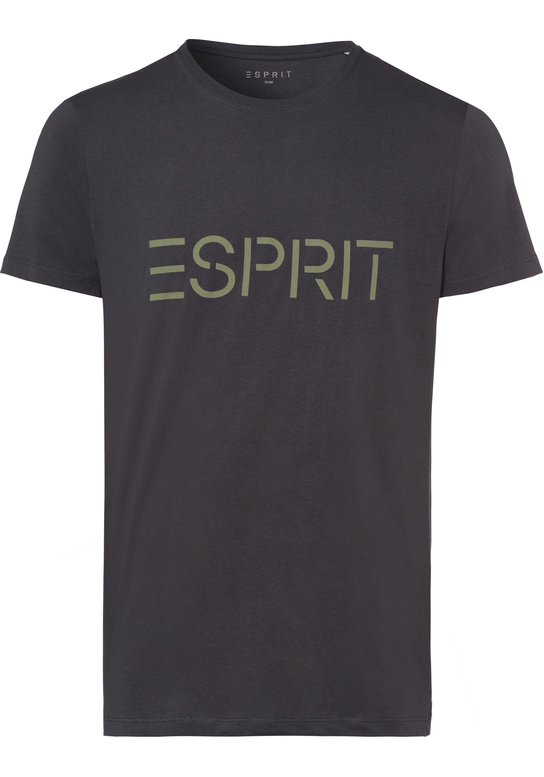Image of Esprit T-Shirt, mit grossem Labelprint vorn bei Ackermann Versand Schweiz