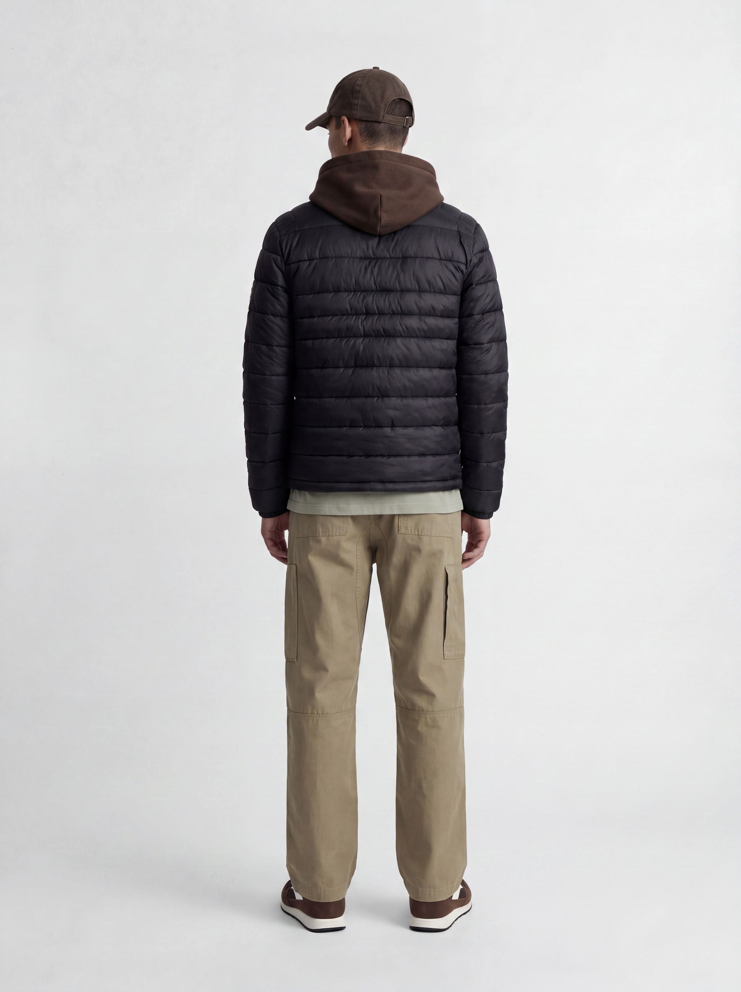 Jack & Jones Steppjacke »JJEKINGSLEY LIGHT PUFFER COLLAR NOOS« Kunstfaser, mit Stehkragen