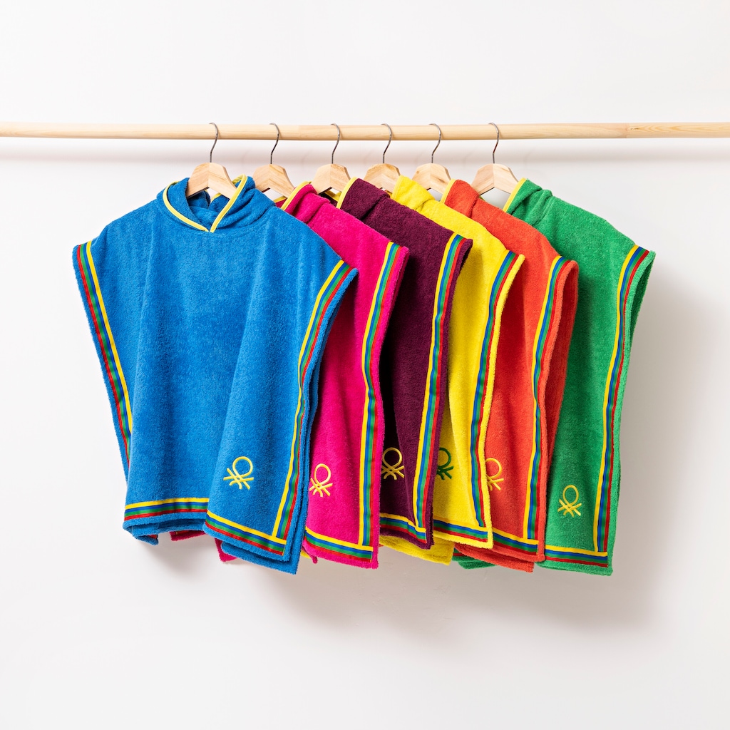 United Colors of Benetton Bademantel »Kinder-Badeponcho«