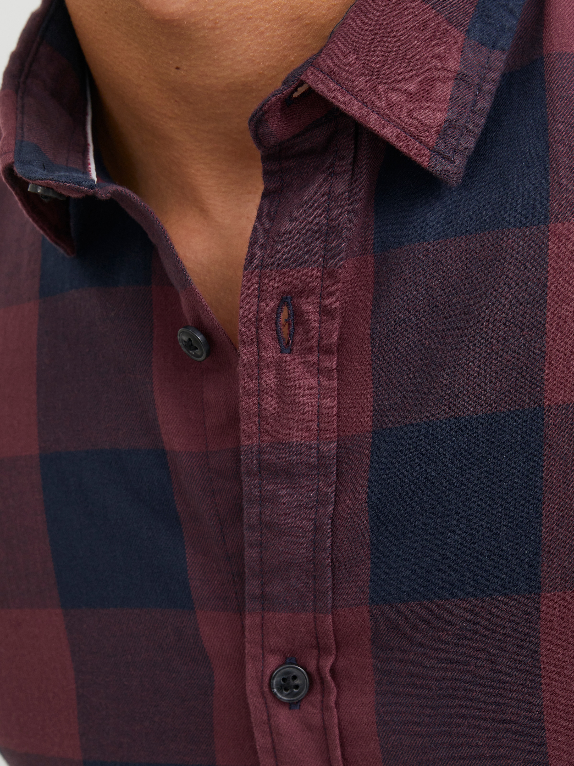 Jack & Jones Chemise à carreaux »JJ JJEGINGHAM TWILL SHIRT L/«