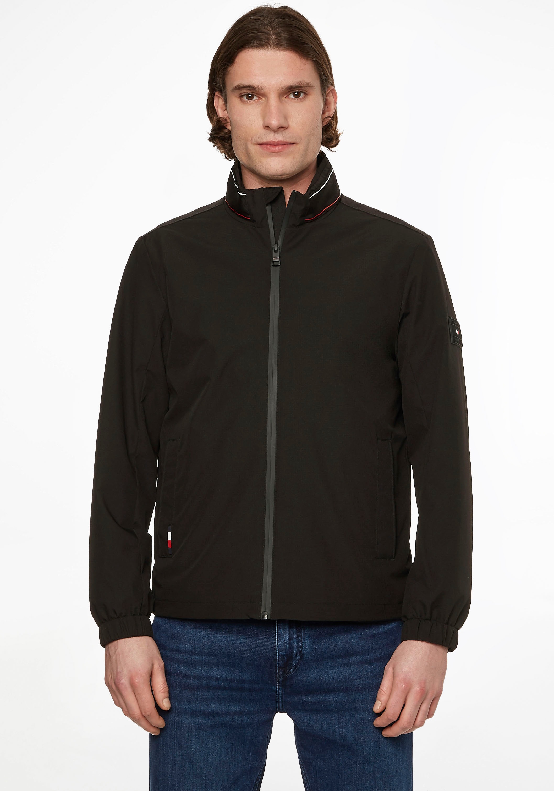 Image of Tommy Hilfiger Kurzjacke »RIPSTOP STAND COLLAR JACKET« bei Ackermann Versand Schweiz