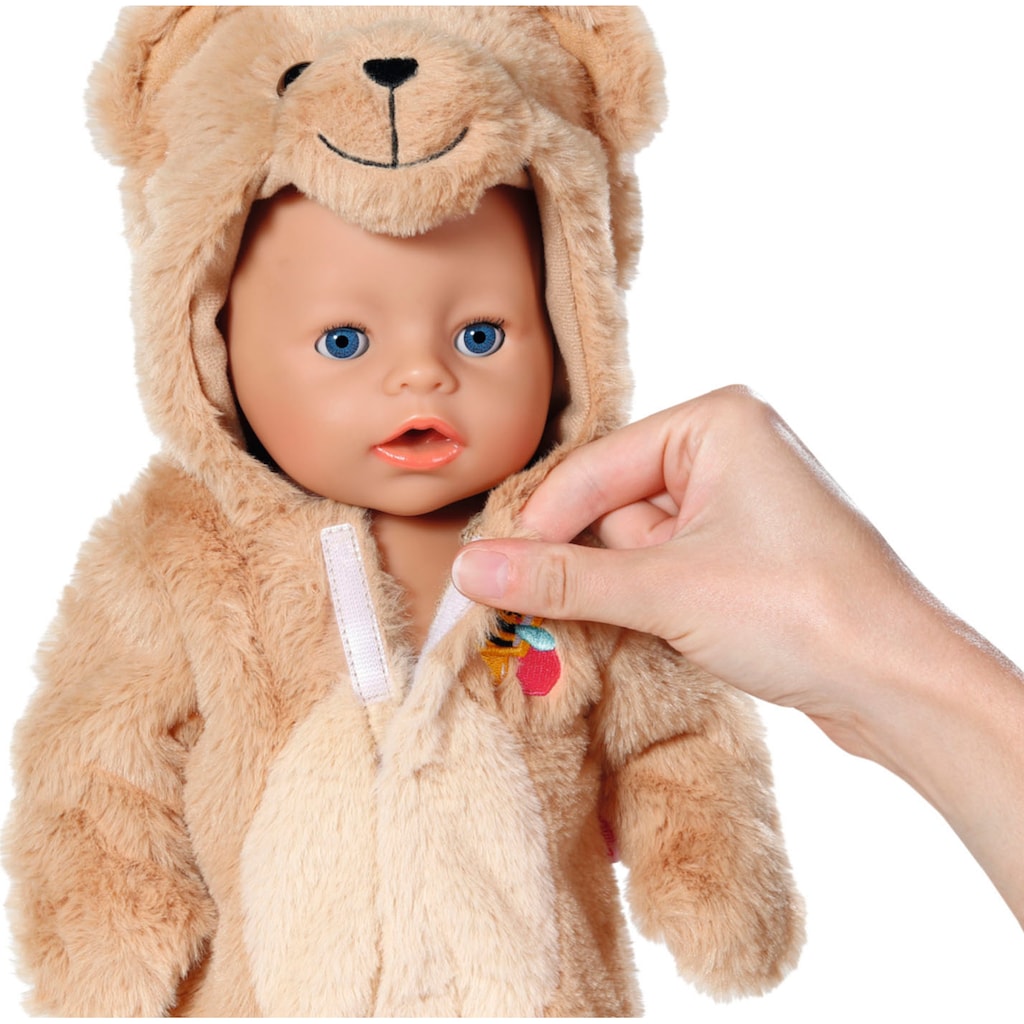 Baby Born Puppenkleidung »Bär Kuschelanzug 43 cm«