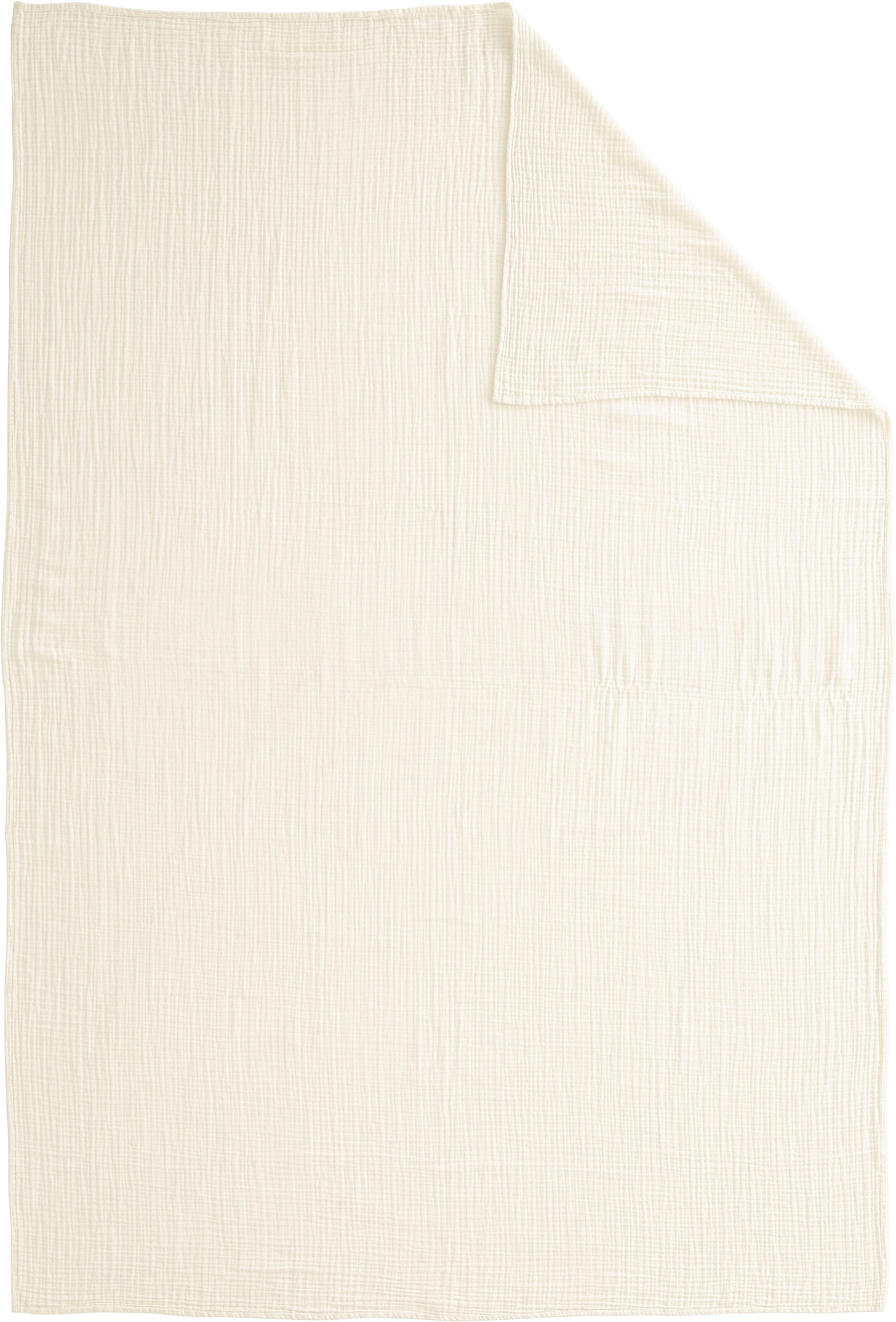 LeGer Home by Lena Gercke Couverture d'intérieur »HEVIN« Tagesdecke im Baumwoll-Crinkle-Effekt, Musselin, Kuscheldecke