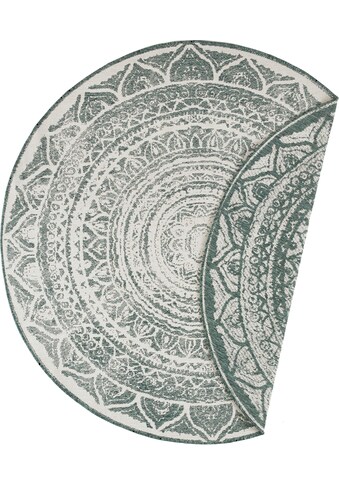 NORTHRUGS Teppich »Siruma«, rund, 5 mm Höhe, In-und Outdoor geeignet, Mandala,... kaufen