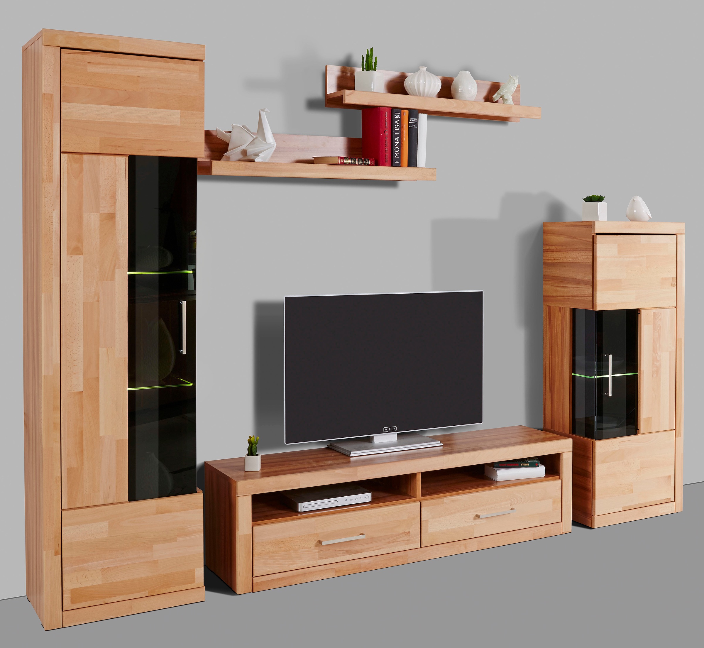 Image of GOODproduct Wohnwand "Ribe Set-5 St." Set, 5 Stk. tlg.
