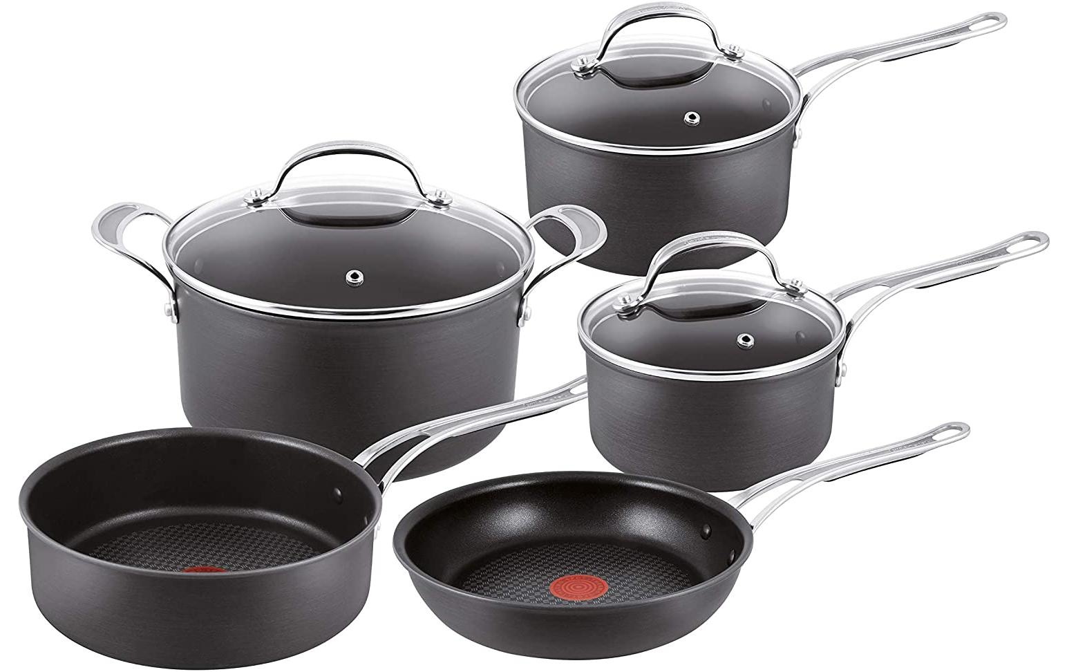 Image of Tefal Topf-Set »Hard Anodized« (8tlg,)«, Aluminium bei Ackermann Versand Schweiz