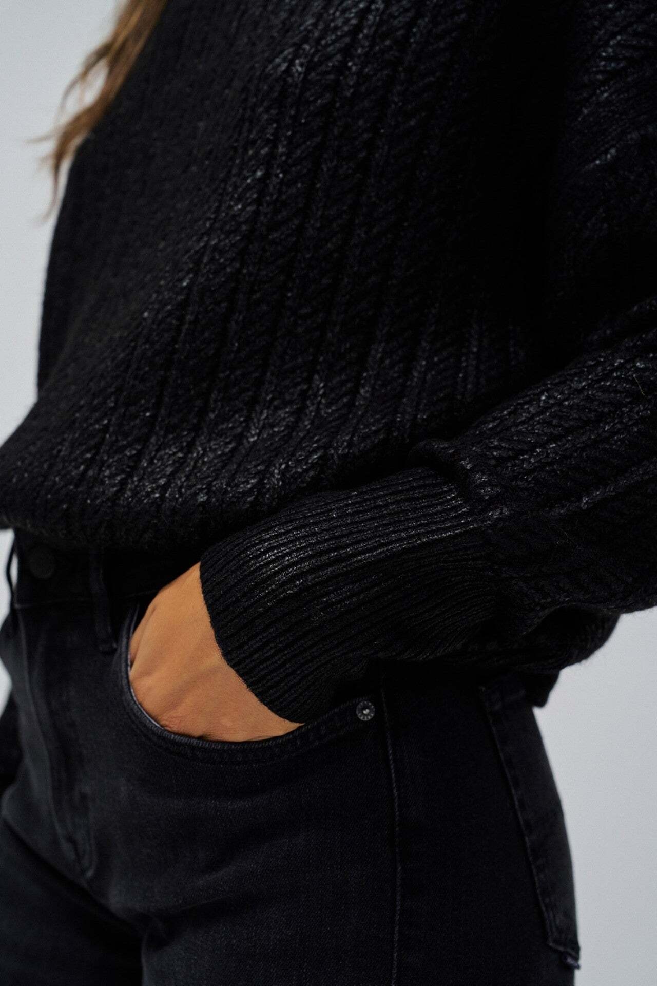 Salsa Strickpullover »Salsa Jeans Sweatshirt Shimmer Sweater«